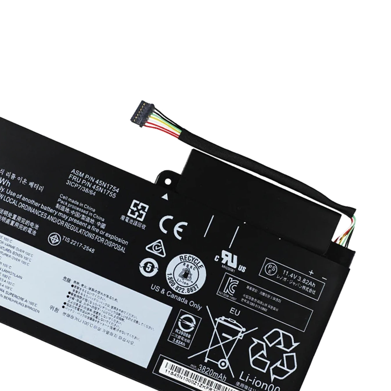 KELESY 45N1754 Laptop Battery For Lenovo ThinkPad E450 E450C E455 E460 E460C E465 E465C 45N1752 45N1753 45N1755 45N1756 47Wh