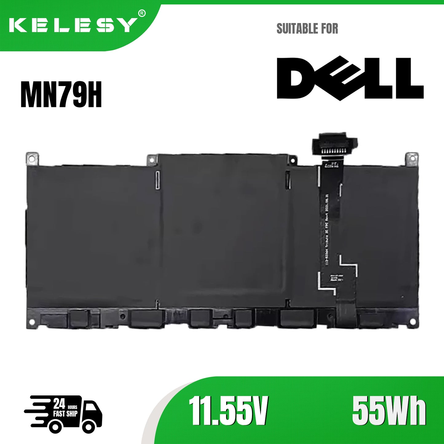 KELESY MN79H Laptop-Batterie Für DELL XPS 13 Plus 9320 Laptop-Batterie Für DELL XPS 13 Plus 9320 i5 93204K MN79H 0J7H5M J7H5M