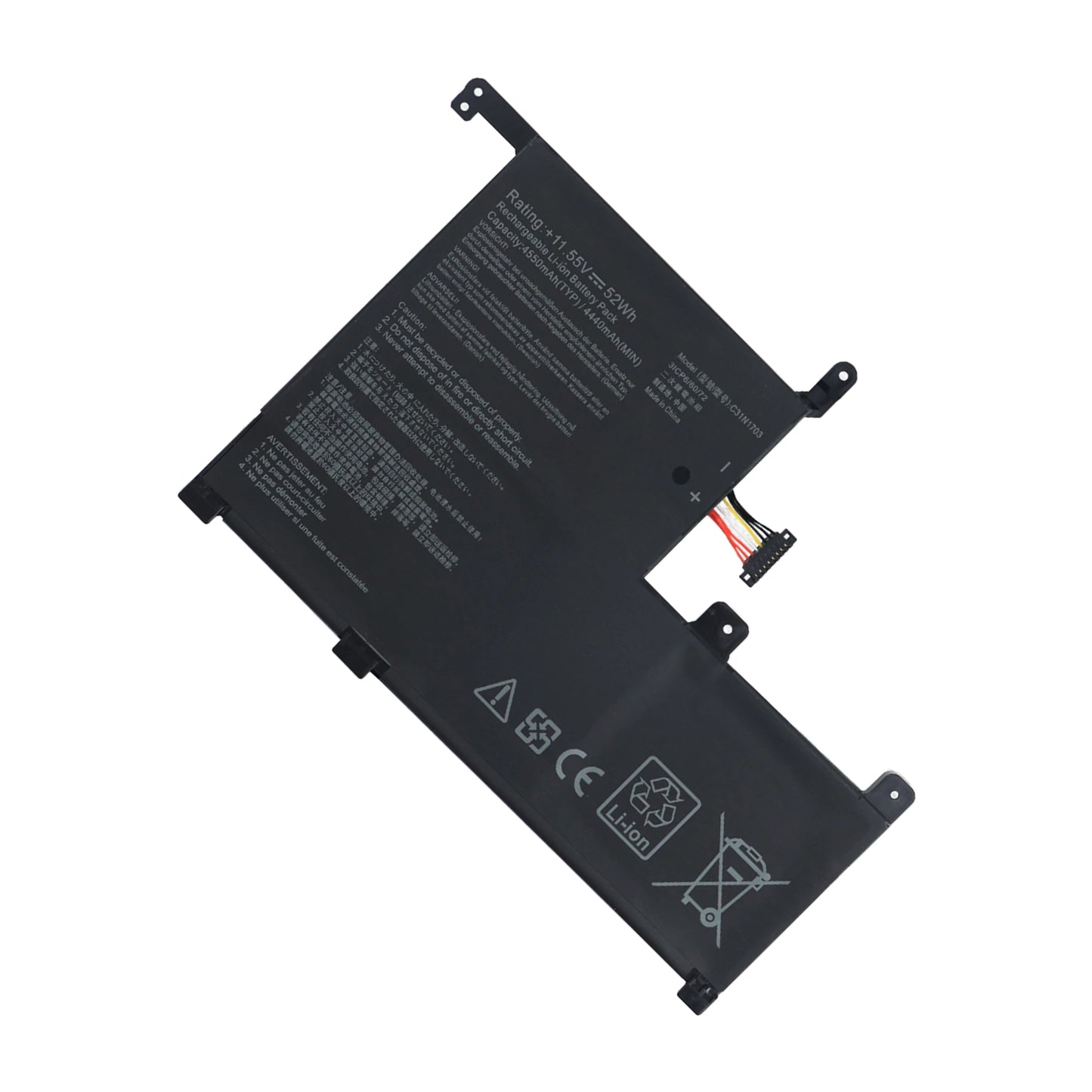 KELESY C31N1703 Laptop Battery For ASUS Zenbook Flip UX561U UX561UA UX561UN Q525U Q525UA Q505UA Q505UA-BI5T7 Q525UA-BI7T9 11.55v