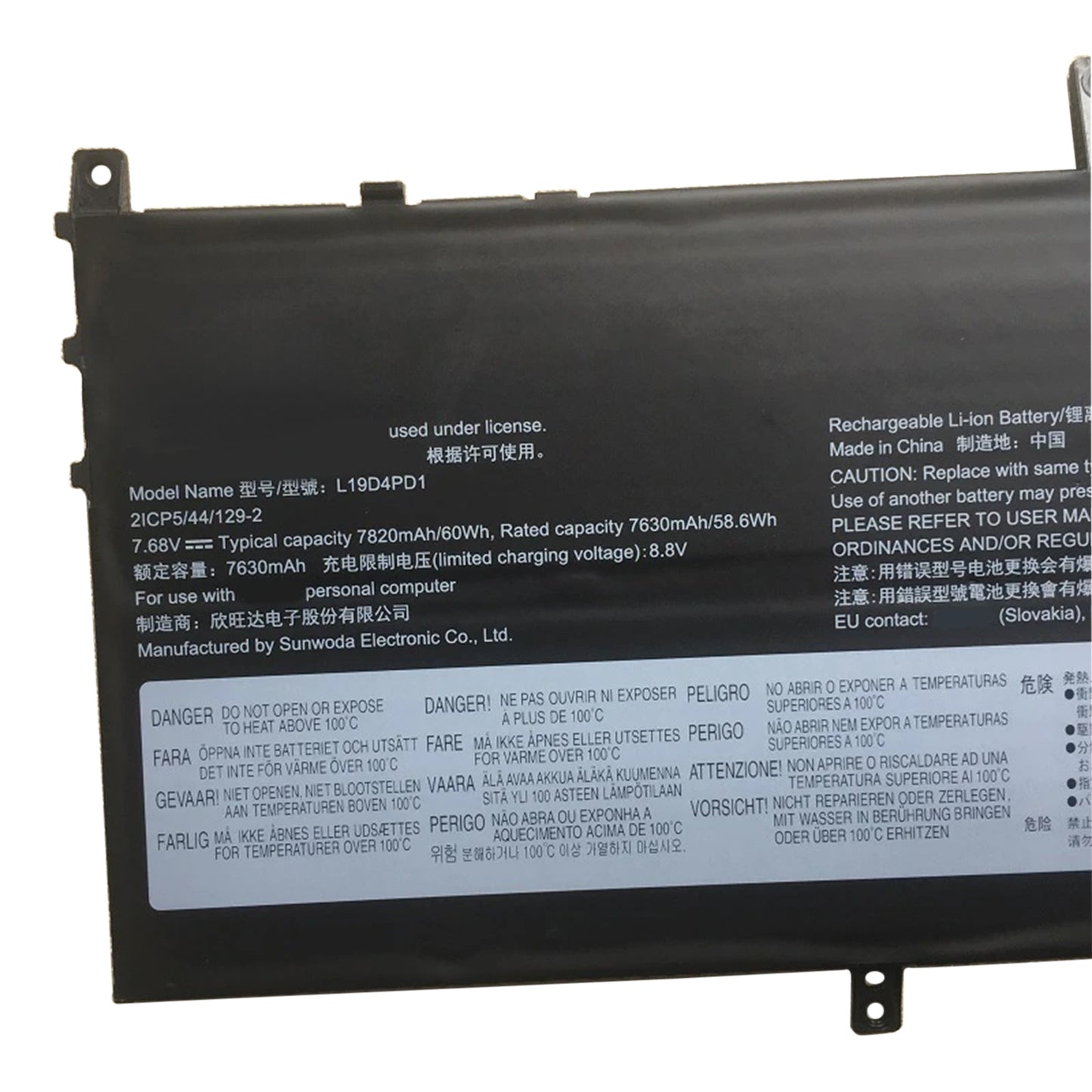 KELESY L19D4PD1 L19C4PD1 60WH Laptop Battery For Lenovo ideapad Yoga 6-13ARE05 6-13ALC6 Yoga C640-13IML LTE Series L19M4PD1