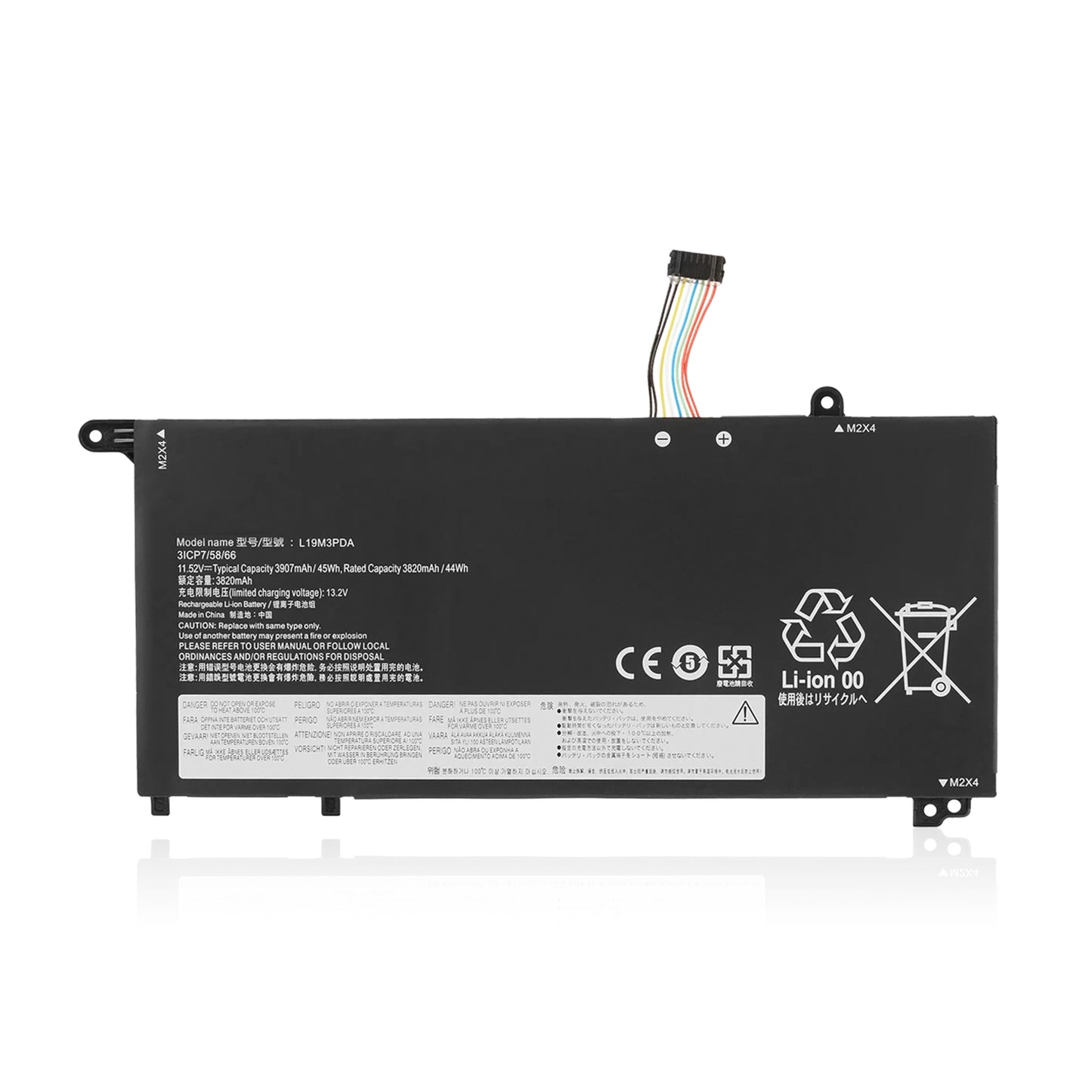 KELESY Batería de ordenador portátil L19L3PDA para Lenovo ThinkBook 14, 15, G3, G2, K4E-ARE/ITL, L19C3PDA, L19M3PDA, L19D3PDA
