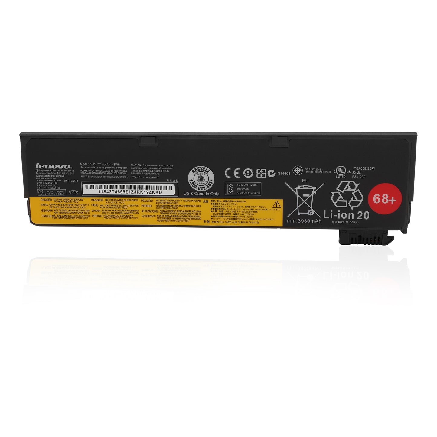 KELESY New 45N1128 45N1734 45N1130 45N1735 Laptop Battery for Lenovo X260 T450S X240 T460 T440 X250 68+