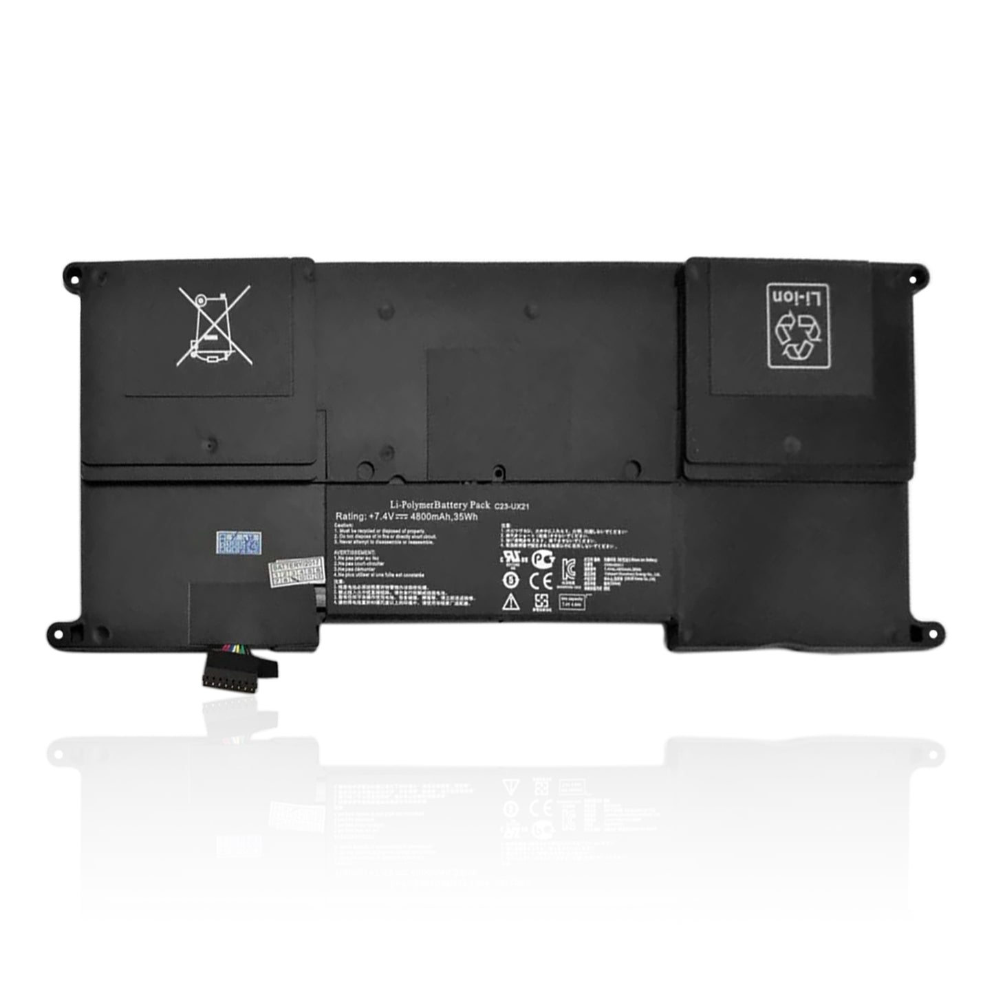 KELESY 7.4V 35Wh New Genuine Original C23-UX21 Replacement Laptop Battery For Asus ZenBook UX21 UX21A UX21E