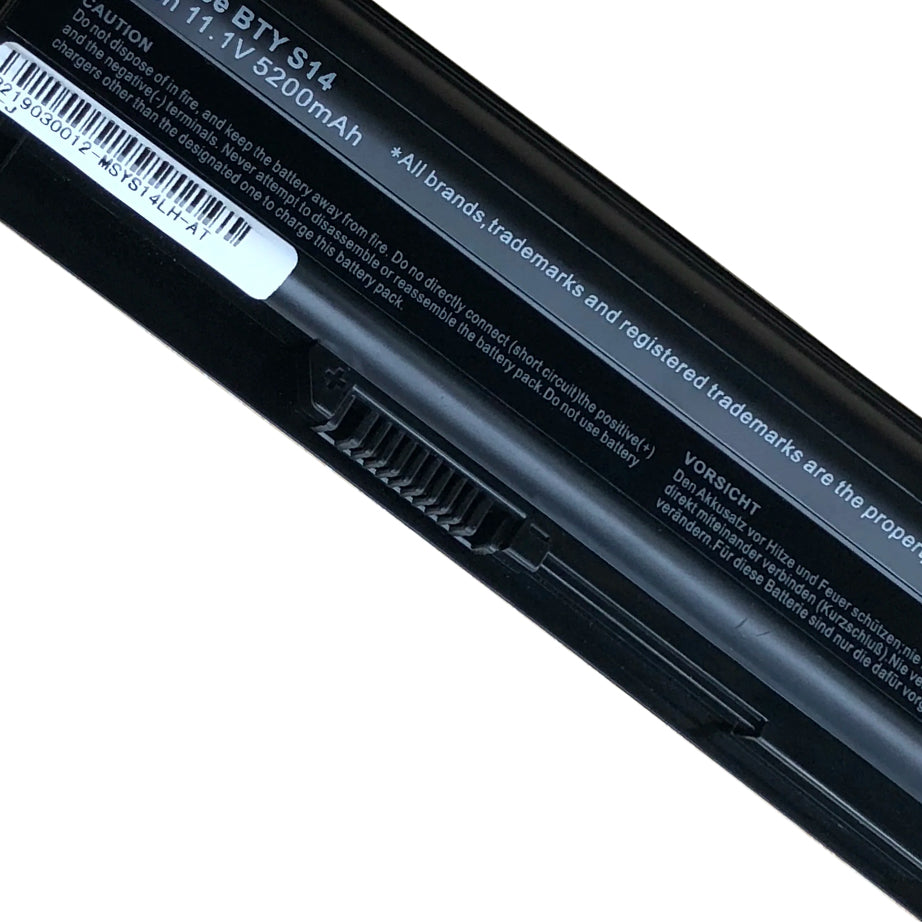 KELESY 4400mAh BTY-S14 battery For MSI Laptop Battery FX720 GE60 GE620 GE620DX GE70 A6500 CR41 CR61 CR70 FR720 CX70 FX700