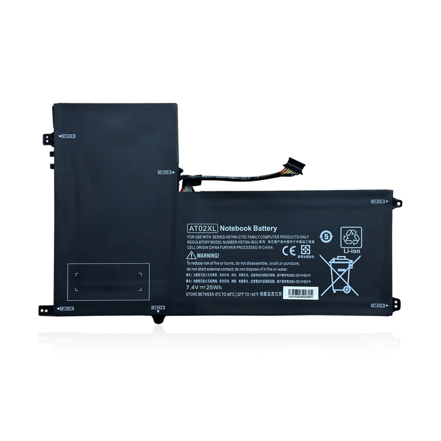 KELESY 7.4V 25Wh AT02XL new Original Laptop Battery For HP Elitepad 900 G1 Table HSTNN-C75C HSTNN-IB3U AT02025XL D3H85UT HSTNN-DB3U