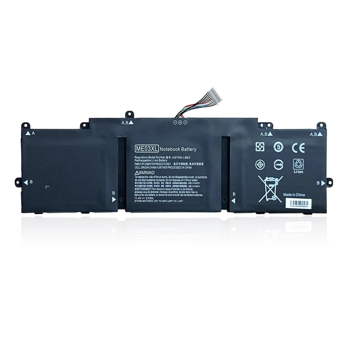 KELESY ME03XL Battery for HP Stream 11 13 Series 11-d004TU d005TU d006TU 787089-541 787521-005 HSTNN-UB6M TPN-Q154 TPN-Q156