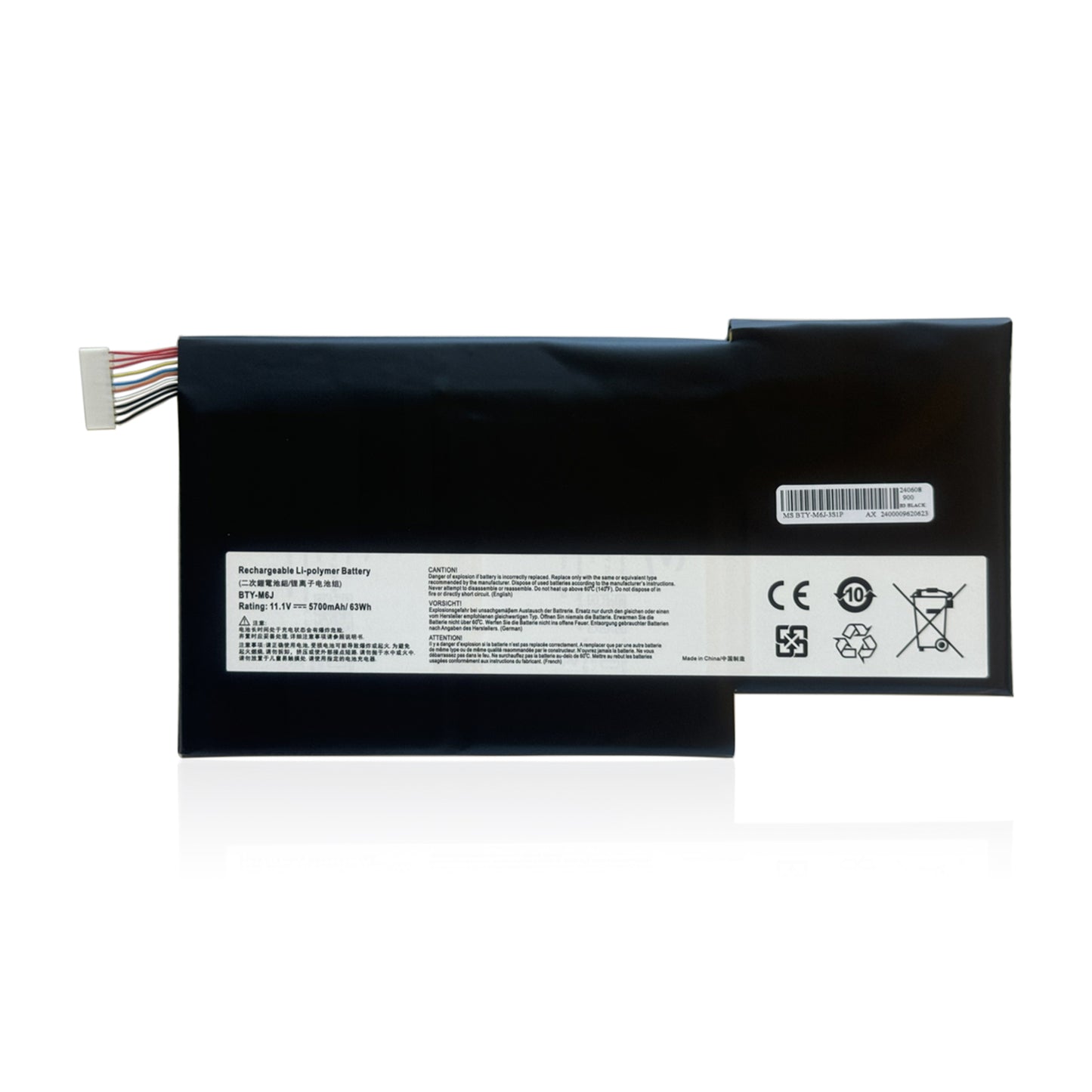 KELESY BTY-M6J Laptop Battery For MSI GS63VR 6RF-016CN 7RF-258CN 7RF-219NL GS73VR 6RF-013CN 7RG-035CN 7RF-284CN MS-16K2 MS-17B1
