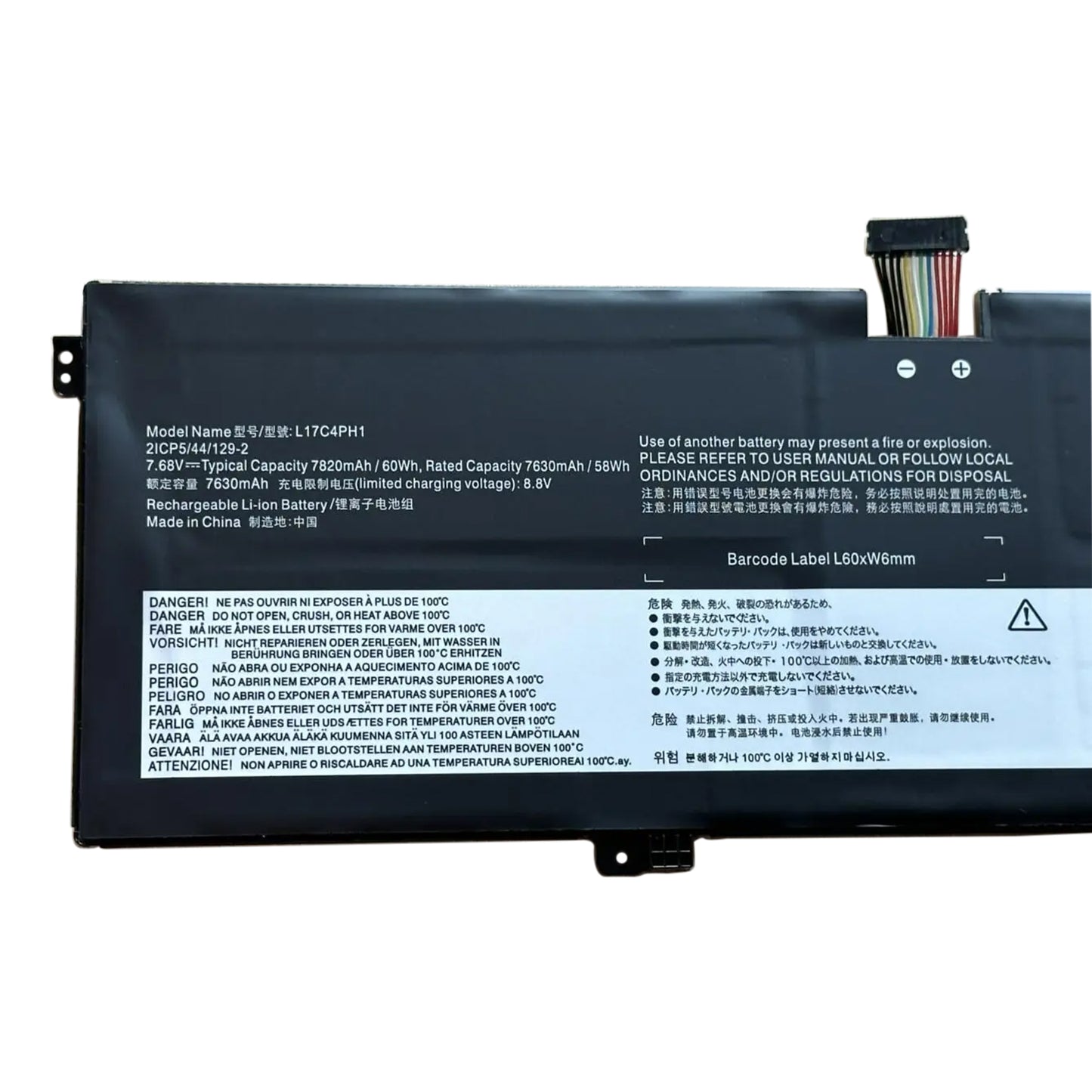 Аккумулятор KELESY L17C4PH1 L17M4PH1 для ноутбука Lenovo Yoga 7 Pro-13IKB C930-13IKB 81EQ 81C4 серии L17M4PH2 5B10Q82425 60WH