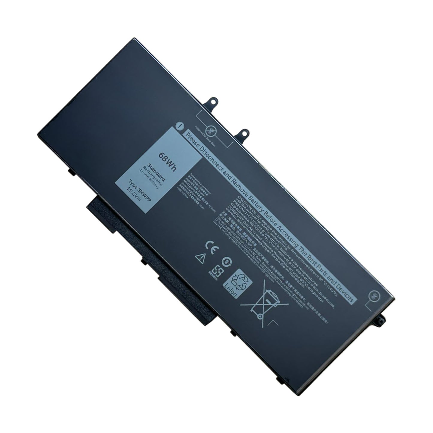 KELESY 15.2V 68WH 3HWPP Laptop Battery For DELL Latitude 5401 5501 5411 5410 5511 3541 Series Notebook P80F003 P98G003