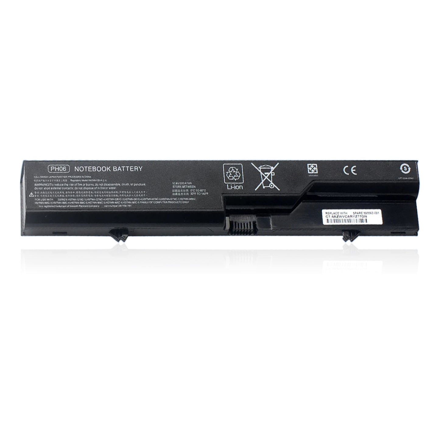 KELESY PH06 47WH Laptop Battery For HP ProBook 4520s 4525S 4425s 4320s 4321s Compaq 320 321 326 420 425 HSTNN-CB1 HSTNN-DB1B