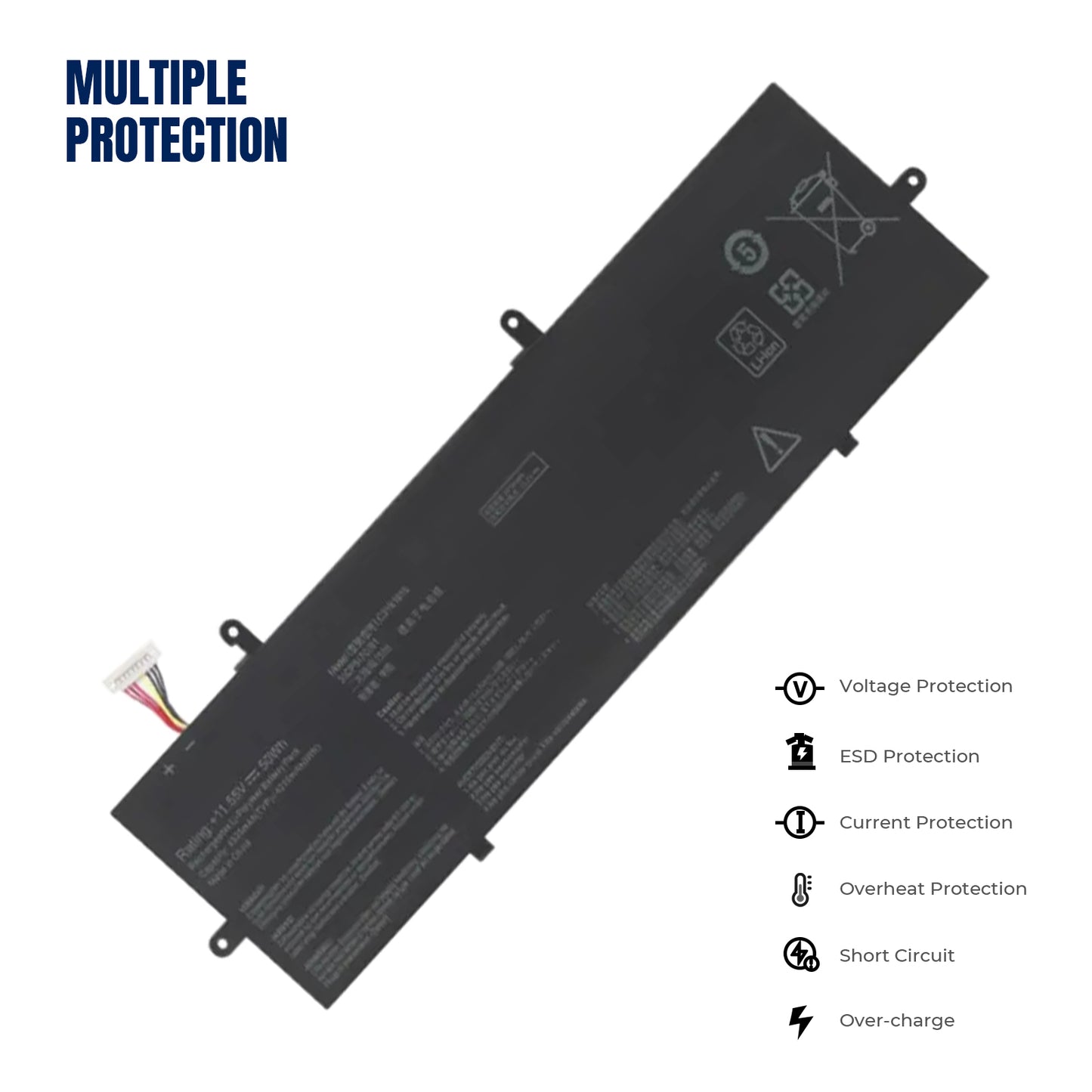 KELESY C31N1816 Laptop Battery For ASUS ZenBook Flip 13 UX362 UX362F UX362FA Q326FA Q326FA-BI7T13 UX362FA-2B 0B200-03160000