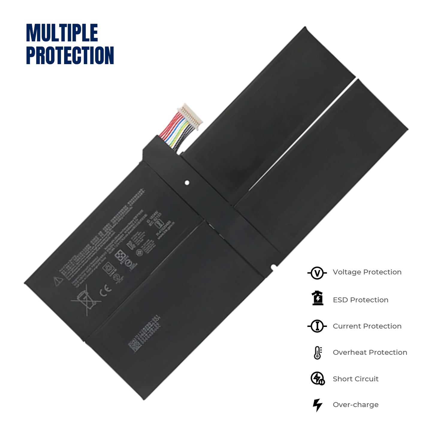 KELESY G3HTA061H DYNM03 Laptop Battery For Surface Pro 7 1866 2019 12.3" Sereis Tablet 7.57V 43.2WH/5702mAh