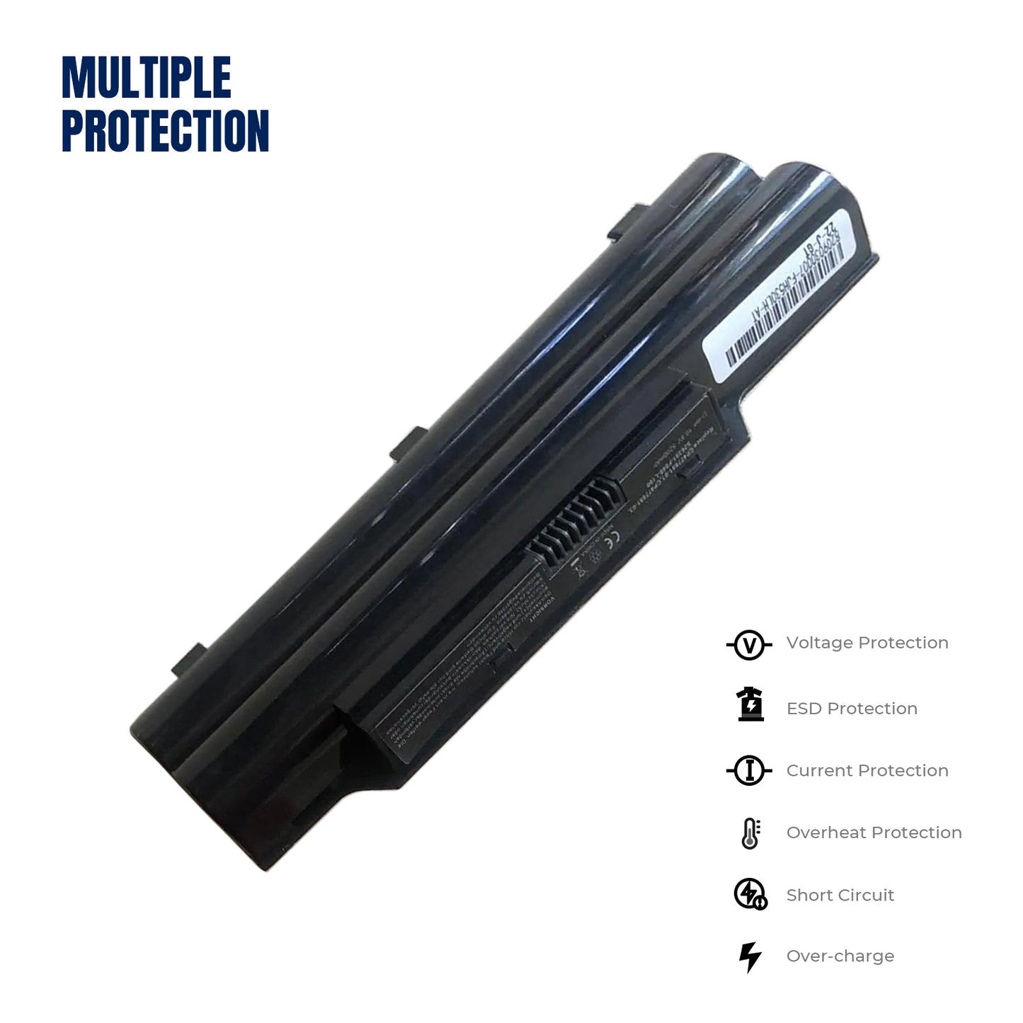 KELESY Batería de portátil para FUJITSU LifeBook, LH530, A530, A531, AH530, AH531, LH520, LH530, FMVNBP186, AH42/E, AH530/3A