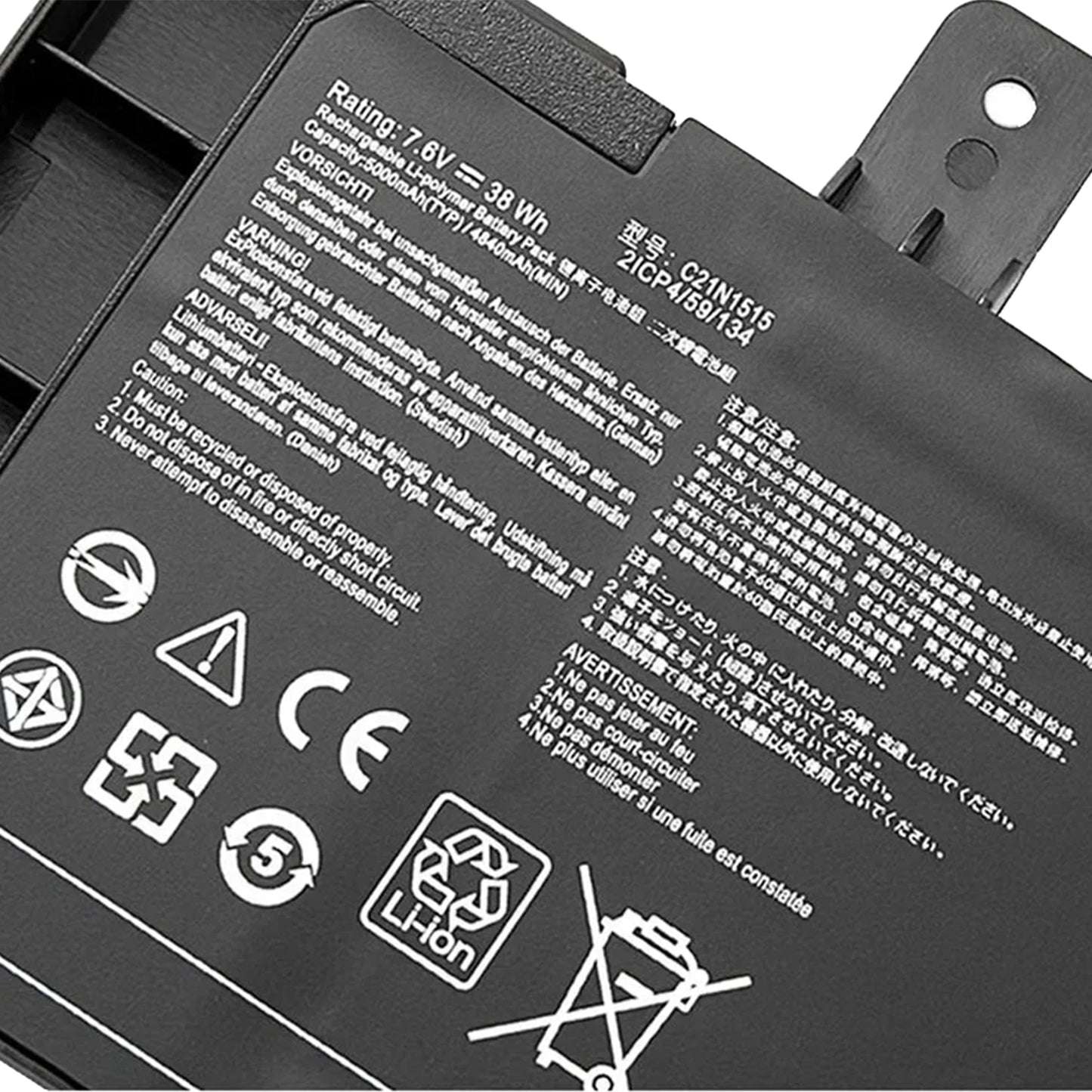KELESY New C21N1515 Laptop Battery For ASUS X756 X756UA X756U X756UJ X756UB X756UX X756UQ X756UV X756UW Series F756UW F756UX