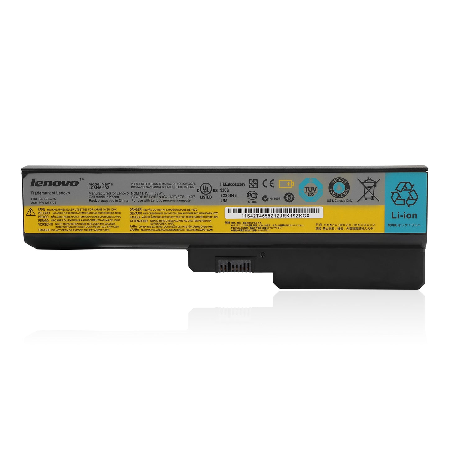 Аккумулятор KELESY для ноутбука Lenovo 3000 G430 G450 G530 G550 N500 Z360 B460 B550 V460 V450 G455 G555 L08N6Y02