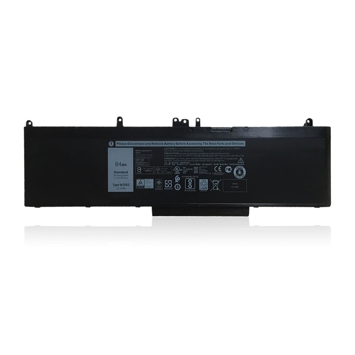 KELESY Batería de ordenador portátil para DELL Precision 15, 11,4 V, 84WH, WJ5R2, 3510, serie M3510, Notebook, WJ5R2, 4F5YV