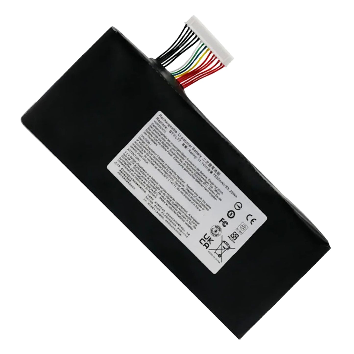 KELESY Laptop battery for MSI BTY-L77 GT80 GT80S 6QE GT72VR GT72S GT72 6RD 6QF MS-1781/1783/1785/1782 WT72