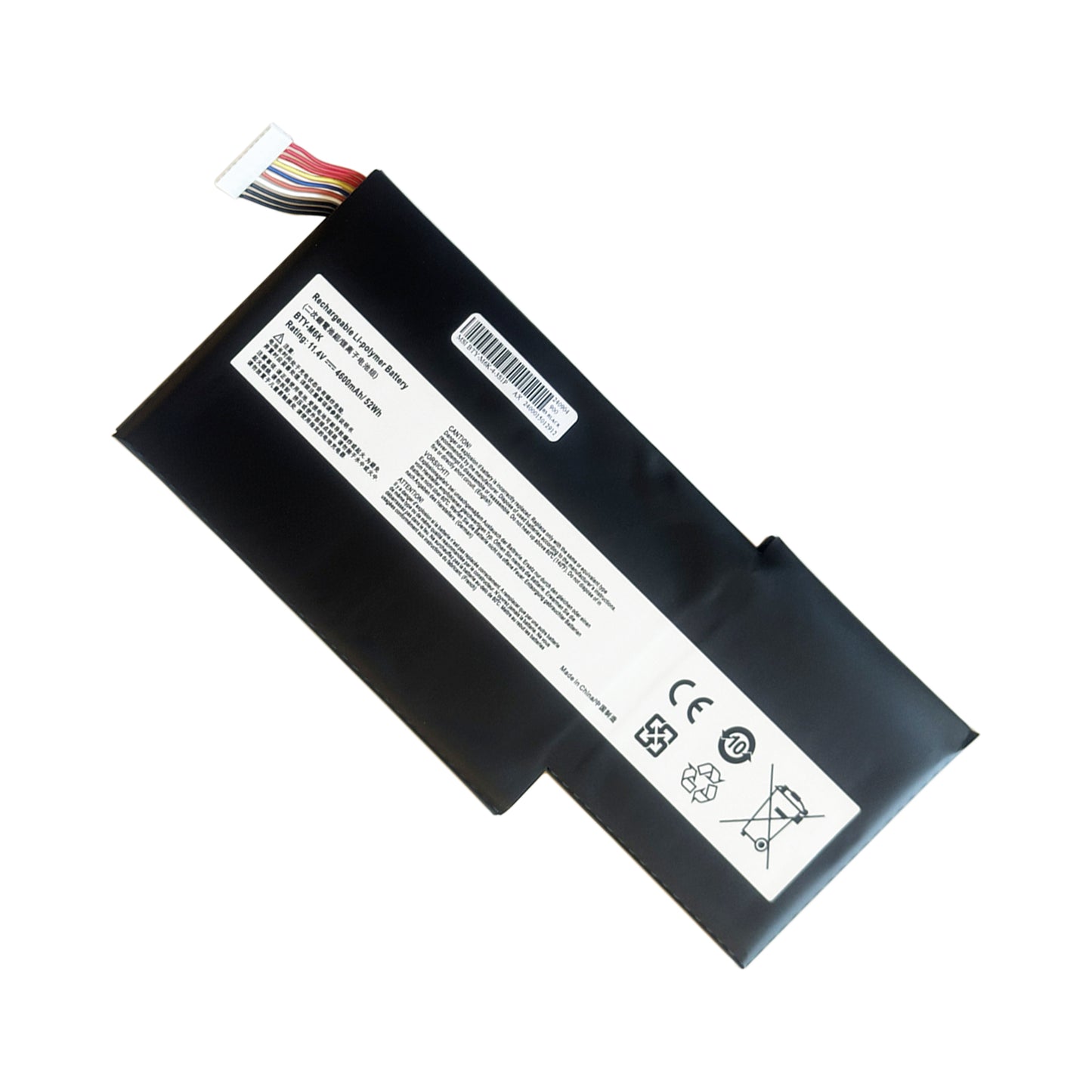 KELESY BTY-M6K For MSI GF63 GF65 GF75 Thin 8RC 8RD 9SC MS-17B4 MS-16K3 Bravo 15 17 Series Laptop Battery 11.4V 52.4Wh 4600mAh