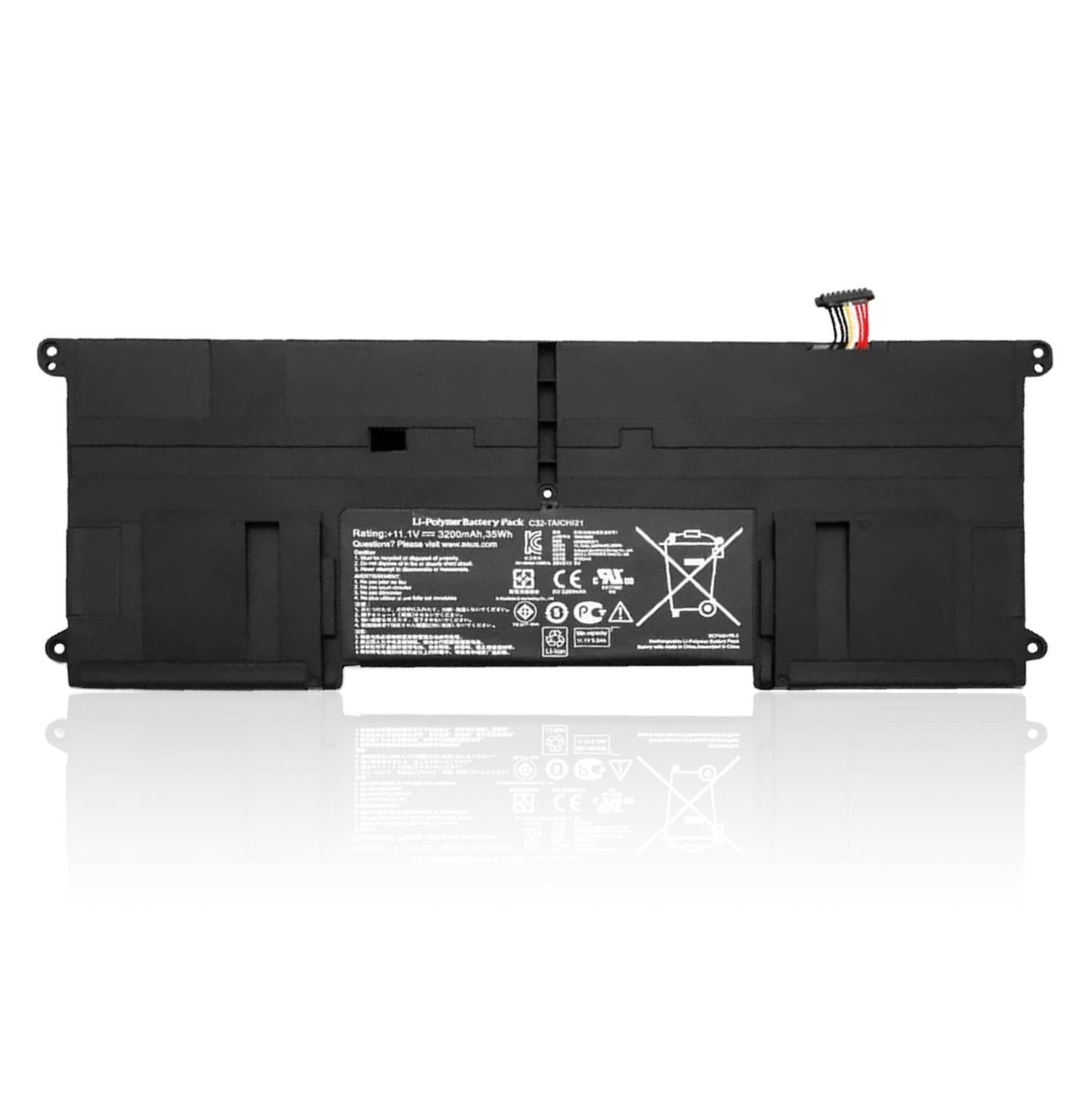 KELESY C32-TAICHI21 Laptop Battery for ASUS Ultrabook TAICHI21 TAICHI 21 C32-TAICHI21 11.1V 3200mAh 35WH