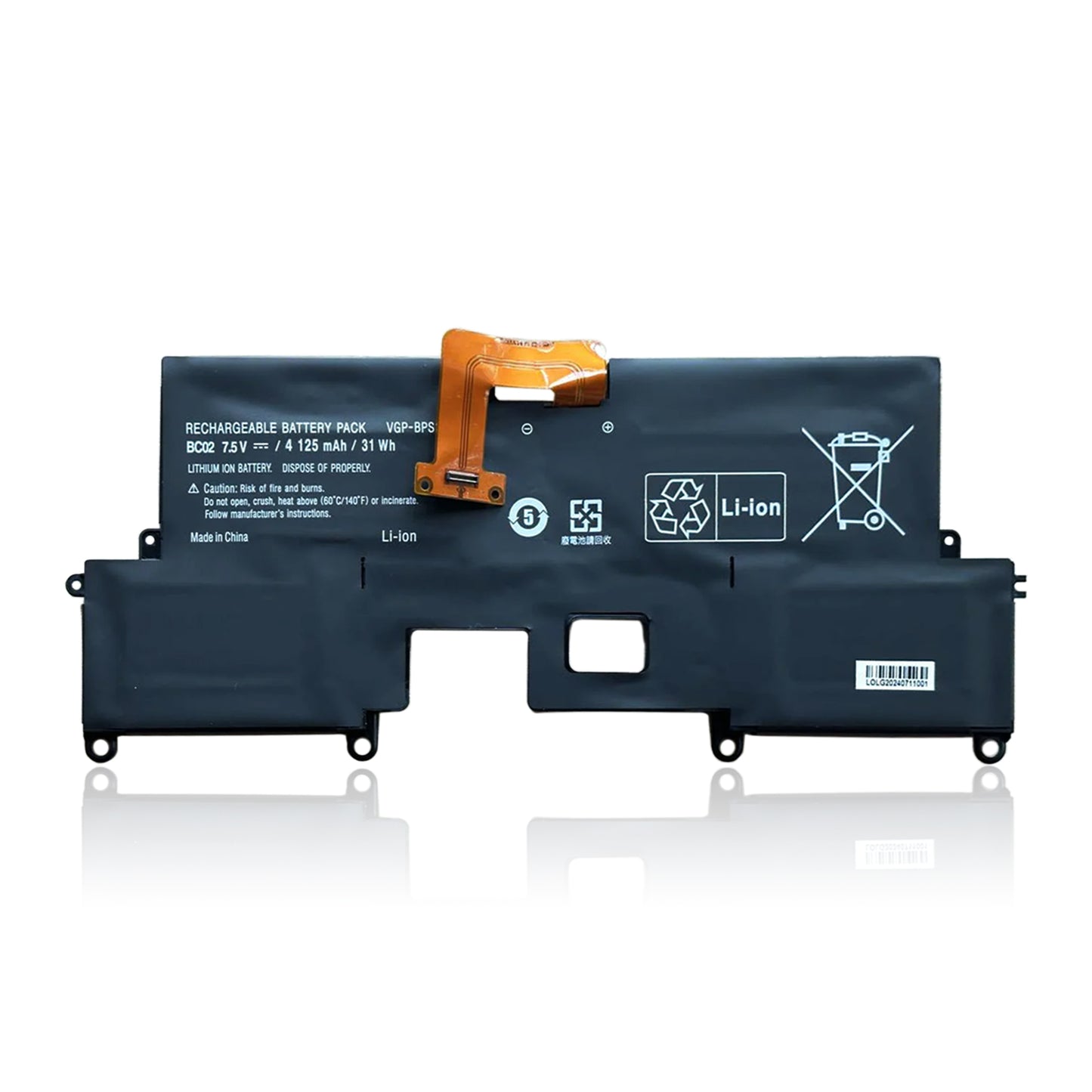 KELESY Batería para portátil SONY VAIO Pro 11 SVP1121 SVP11214CXB SVP11227SCB SVP112A1CL Ultrabook BPS37, 7,5 V, 31Wh, VGP-BPS37