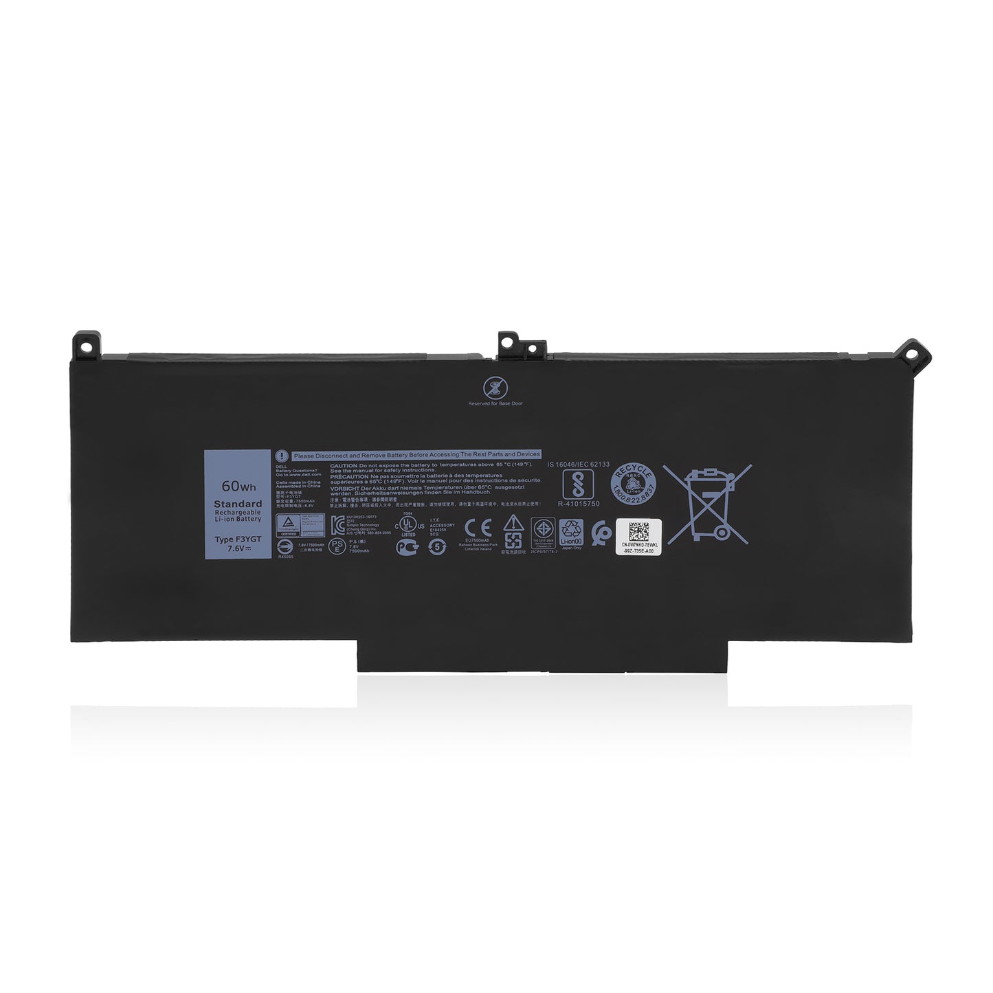 KELESY F3YGT DJ1J0 Laptop Battery For Dell 7480 2X39G Latitude 12 7000 7280 7290 E7280 E7290 E7380 E7390 13 7000 7380 7390 14 74