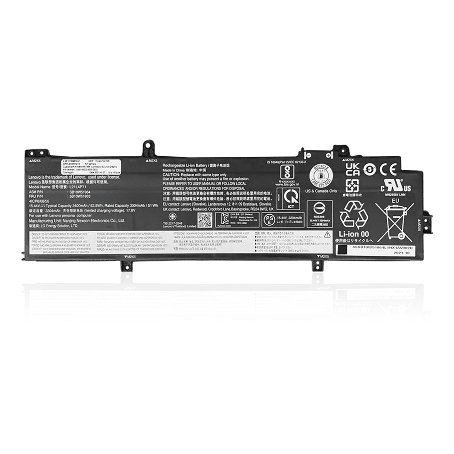 KELESY L21C4P71 L21L4P71 Laptop Battery For Lenovo ThinkPad T14 P14s Gen 3 2022 L21D4P71 L21M4P71 L21M4P72 SB10W51967 52.5WH
