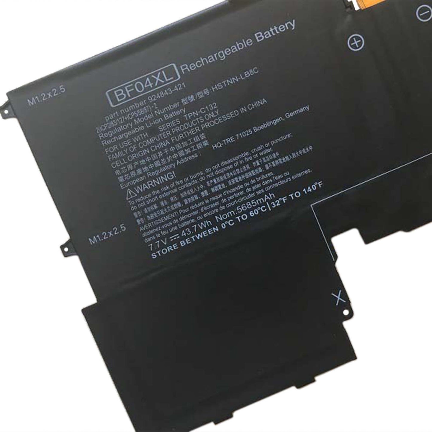 KELESY BF04XL 7.7V 43.7WH Battery for HP Spectre 13-af000 13-AF002LA 13-AF520TU 13-AF018TU 13-AF012DX 924843-421 924960-855 HSTNN-LB8C