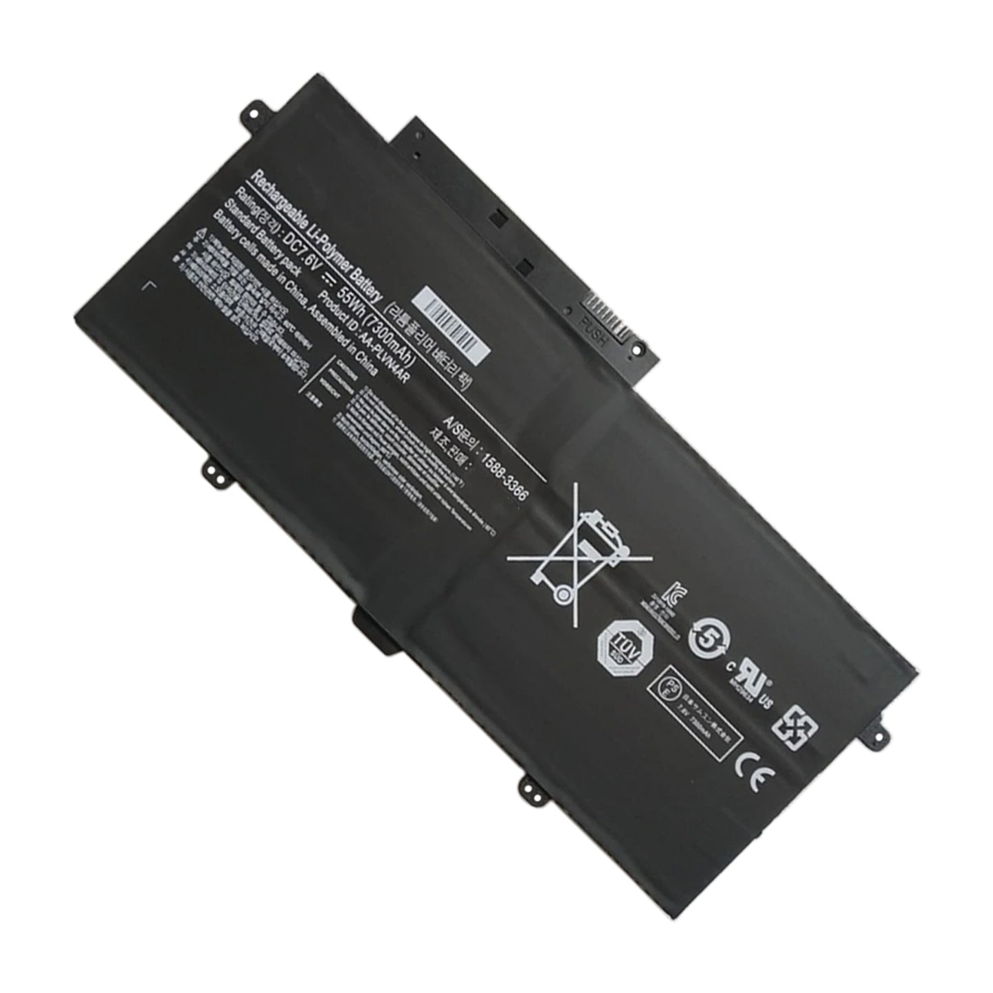 KELESY AA-PLVN8NP batería del ordenador portátil para Samsung ATIV Book 8 Touch 780Z5E 780Z5E-S01 NP780Z5E 870Z5G NP870Z5G