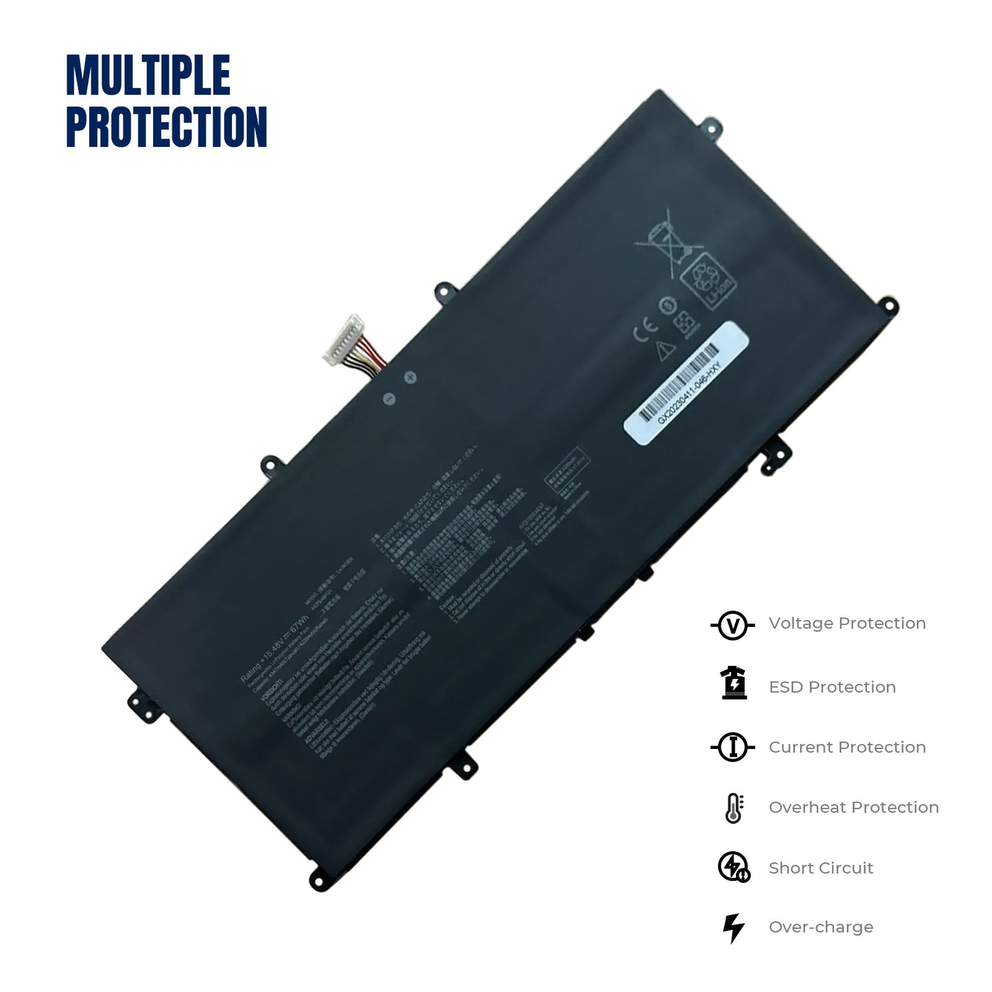 KELESY Batería de ordenador portátil C41N1904 para ASUS ZenBook 14, UX425UA, UM425IA, UX425EA, UX425JA, BX325JA, UX325EA