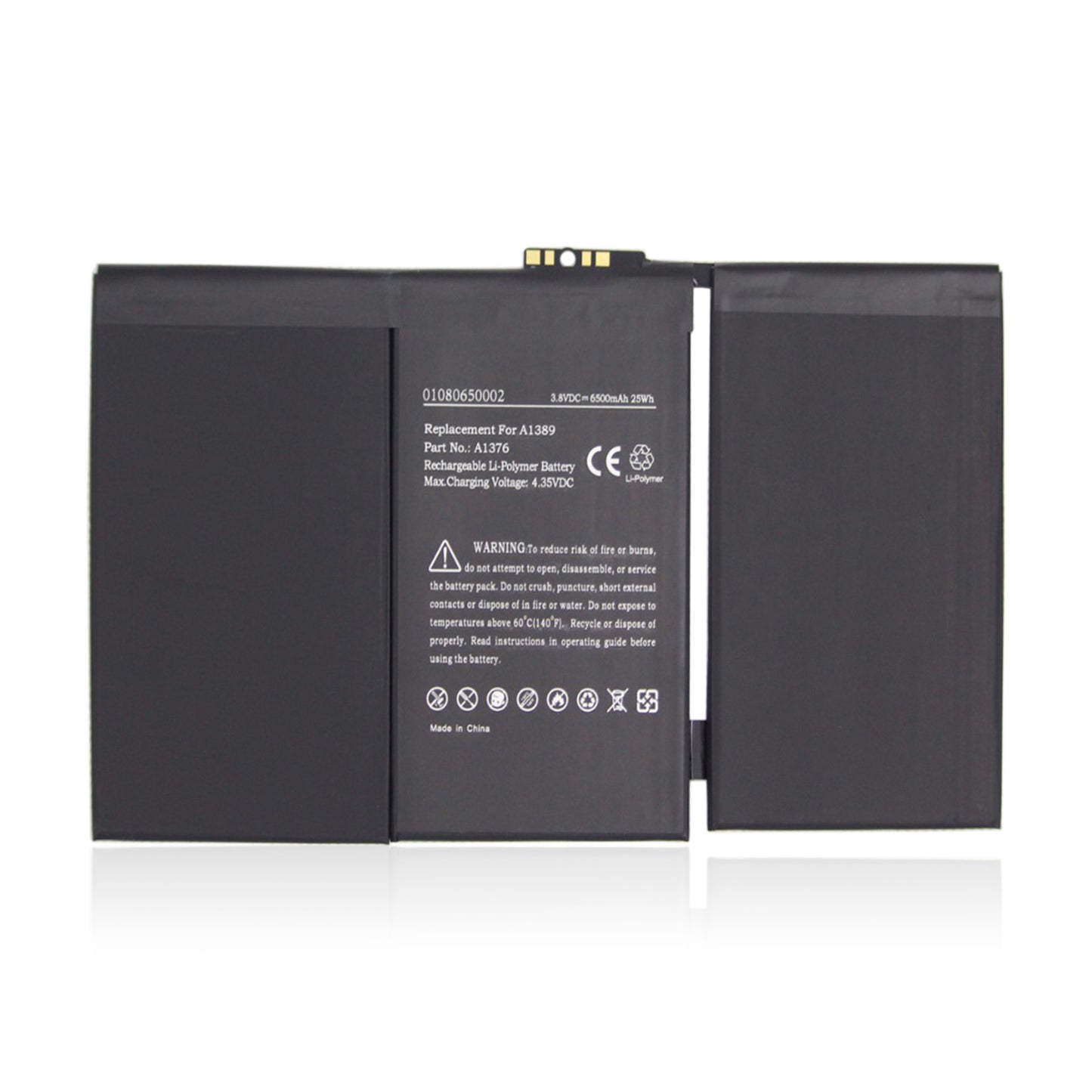 KELESY A1389 Tablet Battery For Apple iPad 3 & iPad 4 A1403 A1416 A1430 A1458 A1459 A1460 3.7V 11560mAh 43Whr