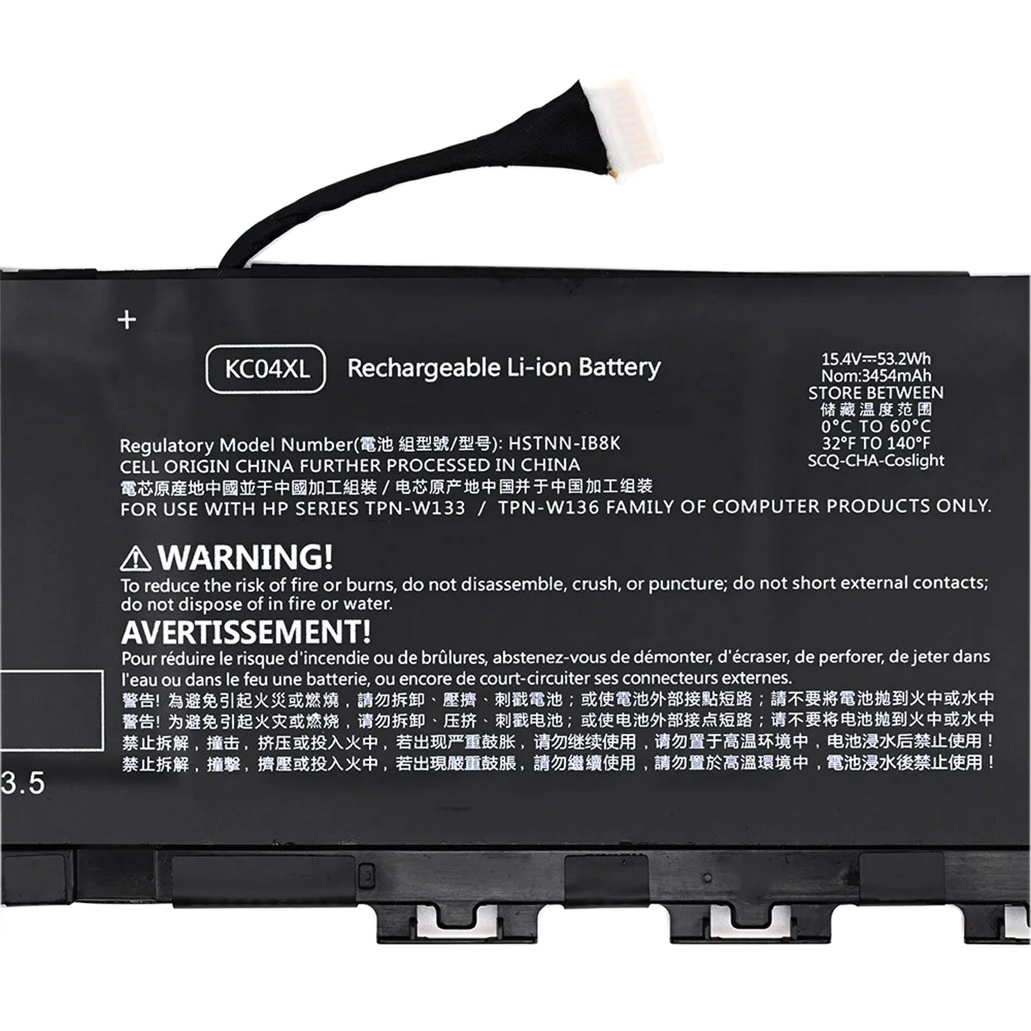 KELESY KC04XL Battery For HP Envy X360 13-AG 13-AQ 13-AH HQ-TRE TPN-W133 TPN-W136 HSTNN-DB8P 13-AH0016TX 15.4v/53.2Wh