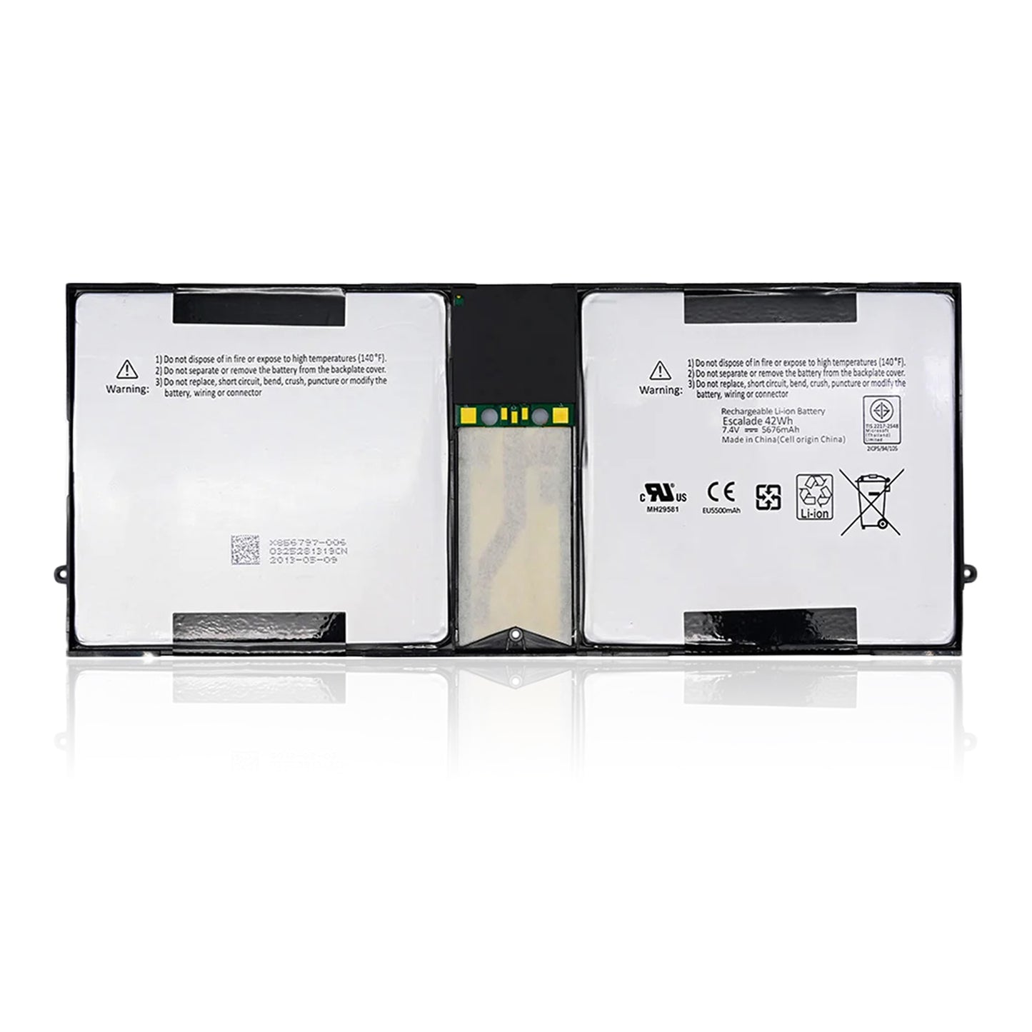 KELESY 7.4V 42WH P21GU9 Laptop Battery For Microsoft Surface Pro 2 1601 Pro 1 1514 2ICP5/94/104