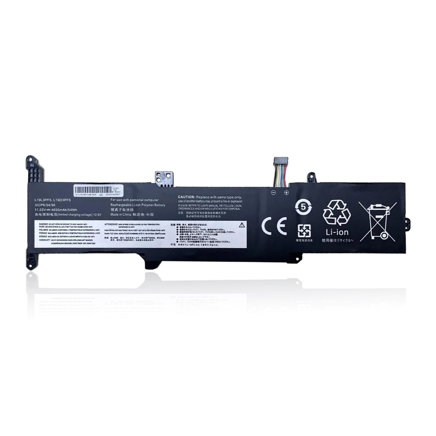 KELESY Laptop Battery for Lenovo L19L3PF5 L19D3PF5 SB10X02598 L19C3PF7 SB10X02596 IdeaPad 3-14ADA05 Ideapad 3-15 11.55V 3Cell