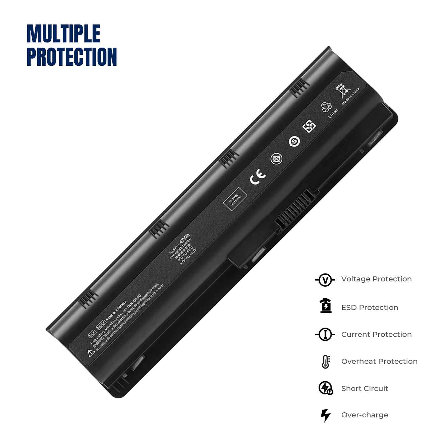 KELESY 10.8V MU06 Laptop Battery For HP Pavilion G4 G6 G7 dm4 dv6 cq32 cq42 cq43 cq56 cq62 g32 g42 g72 593553-001 HSTNN-DB0Y