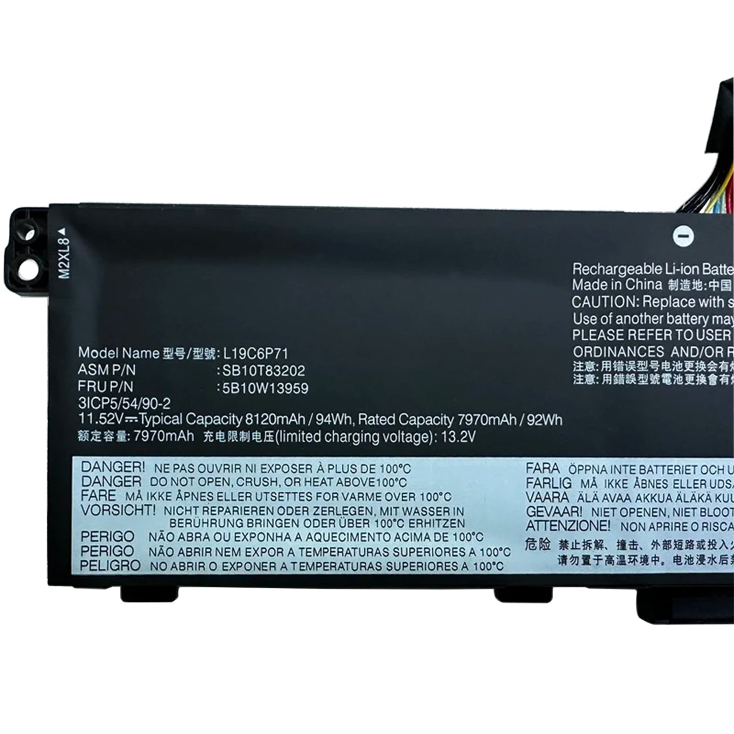 KELESY Batería de ordenador portátil L19C6P71 L19L6P71 para Lenovo ThinkPad P15 P17 T15G Gen1 20SN 20SQ 20ST 20SU 5B10W13958