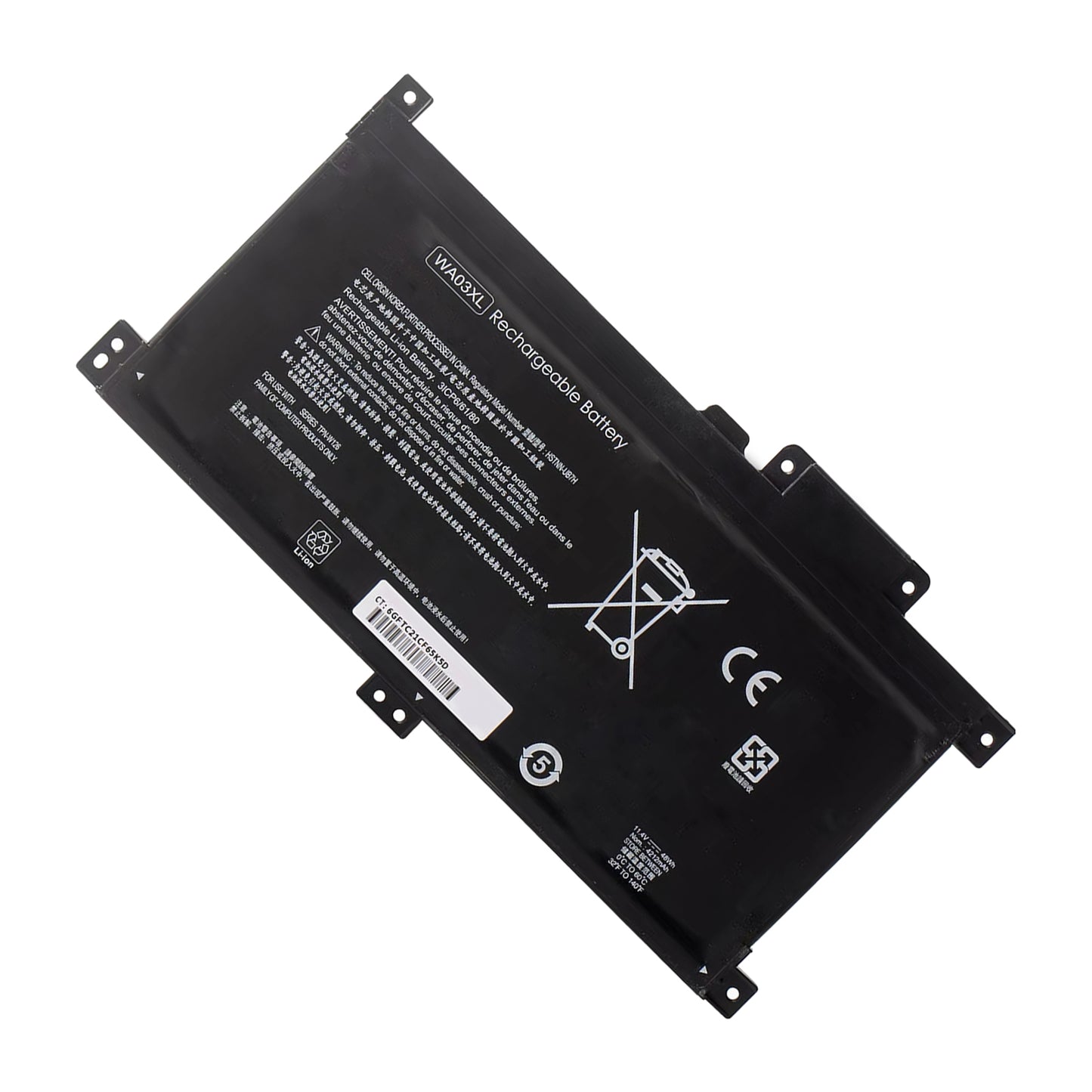 KELESY WA03XL 11.4V 48Wh оригинальный аккумулятор для ноутбука HP Pavilion X360 15-BR036TX HSTNN-LB7T HSTNN-UB7H 916812-855
