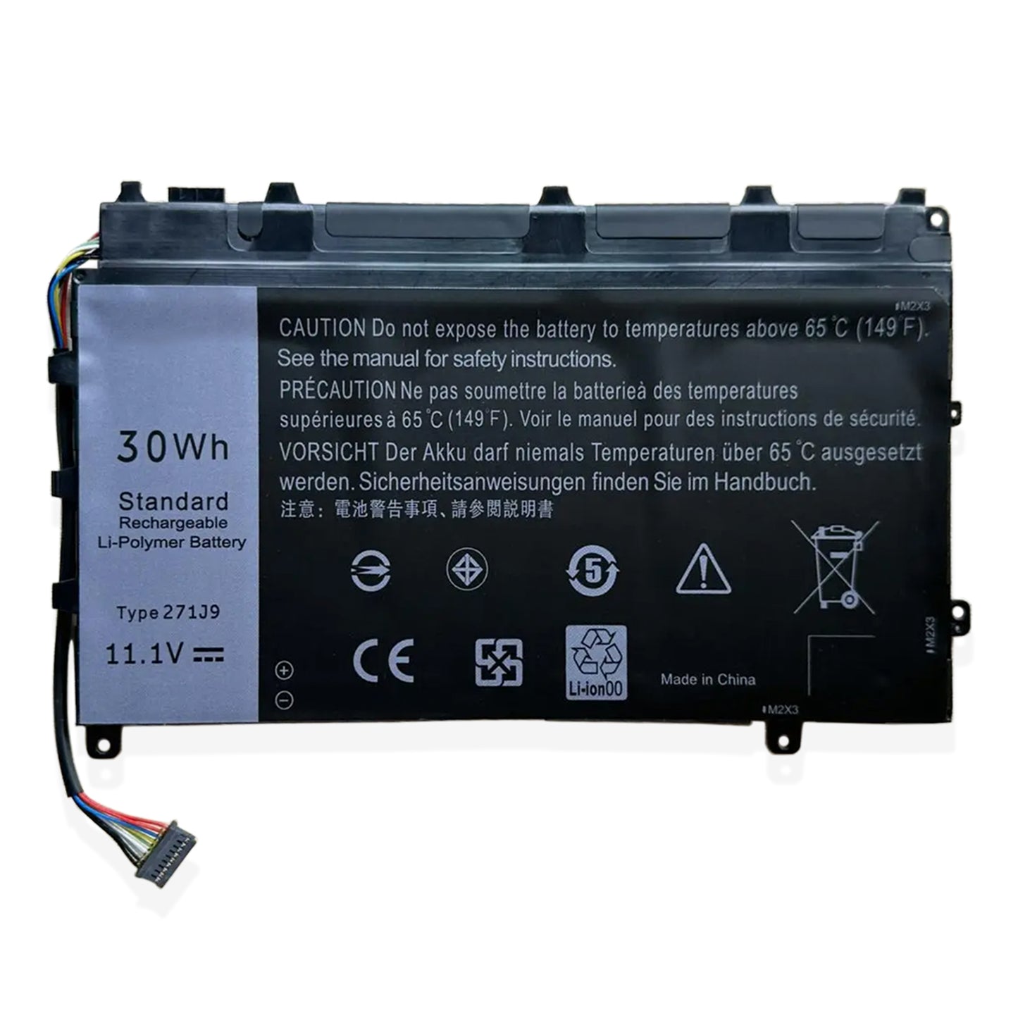 KELESY 271J9 Laptop Battery For DELL Latitude 13 7000 7350 Series GWV47 0GWV47 YX81V 11.1V 30Wh