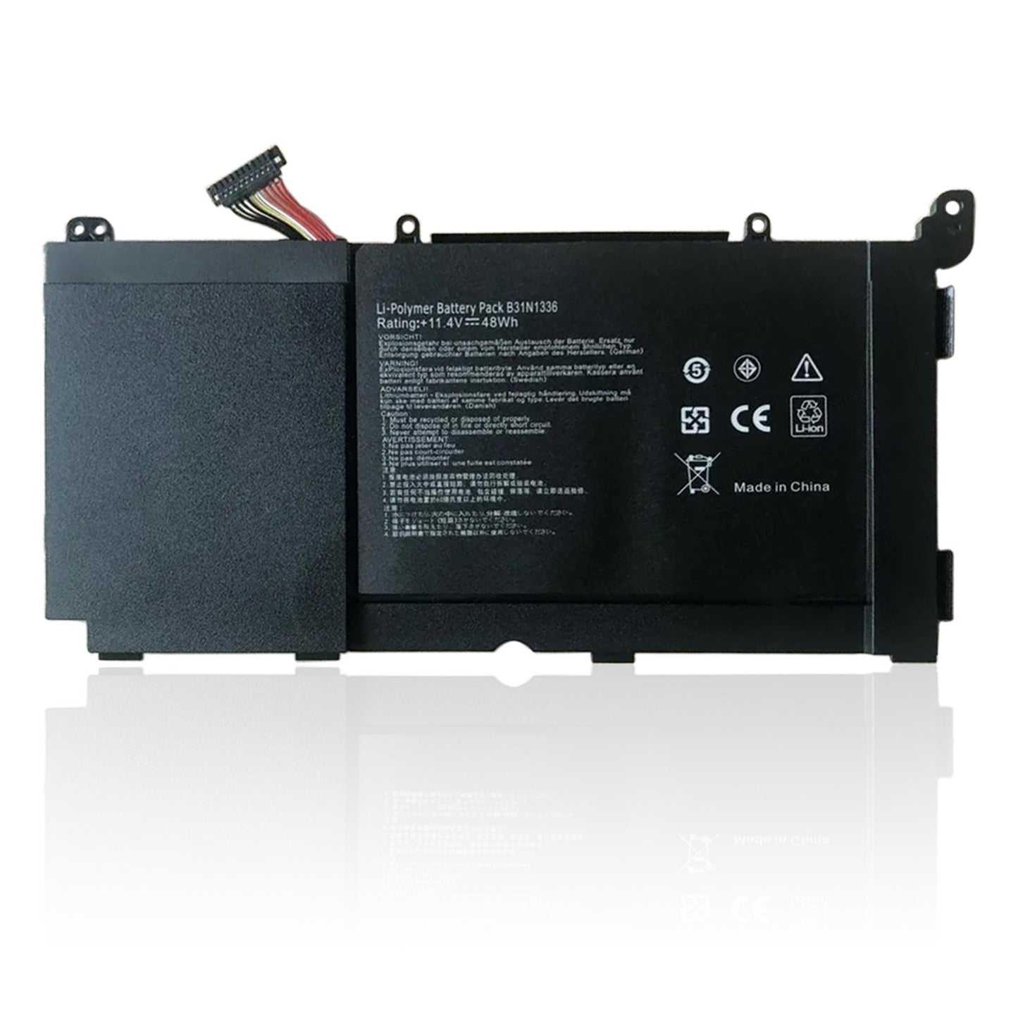 KELESY New B31N1336 C31-S551 Laptop Battery for ASUS VivoBook S551 S551LB S551LA R553L R553LN R553LF K551LN V551 V551LA