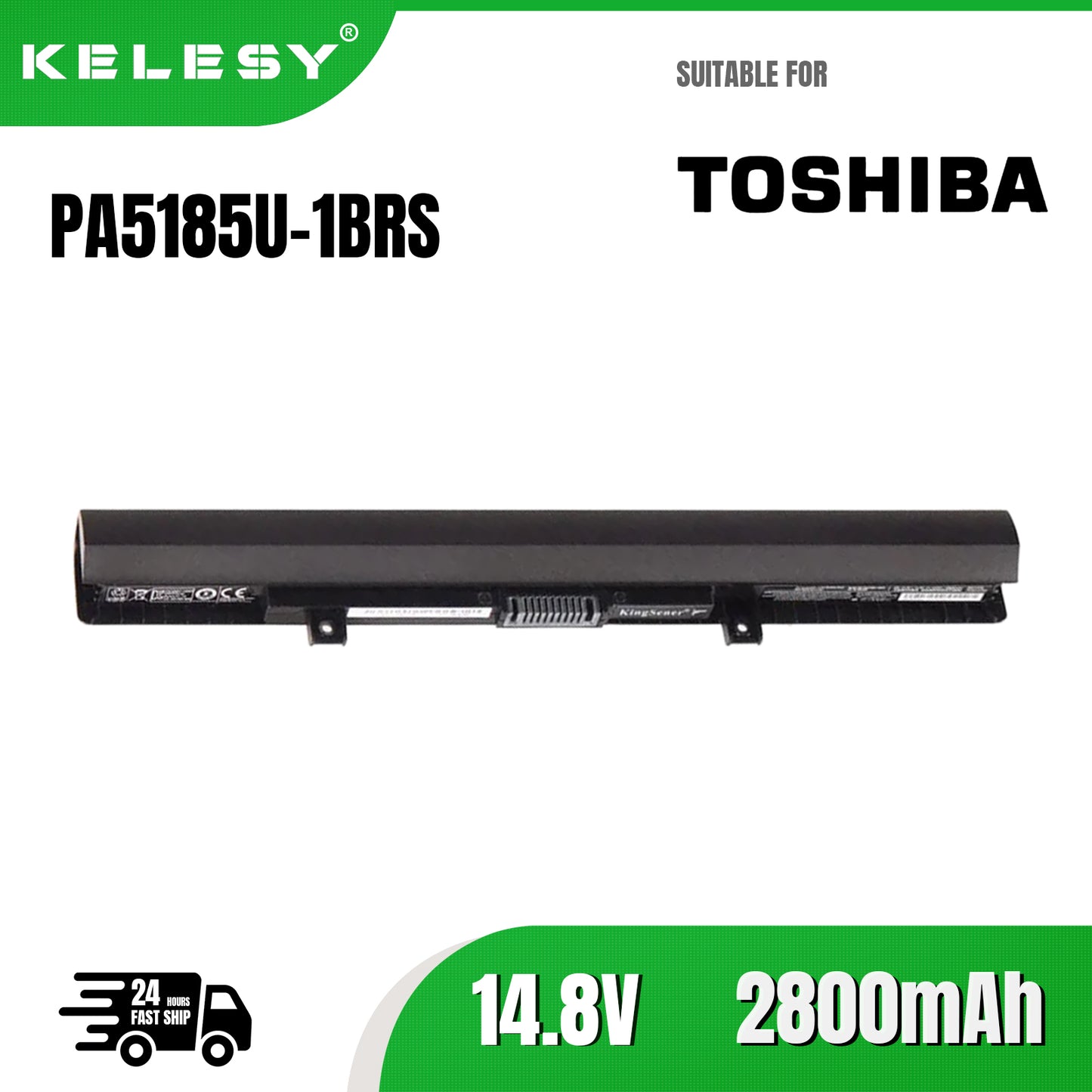 KELESY PA5185U PA5185U-1BRS batería del ordenador portátil para Toshiba Satellite L50-B C55-B5200 C50-B-14D L55-B5267 C50-B-17K