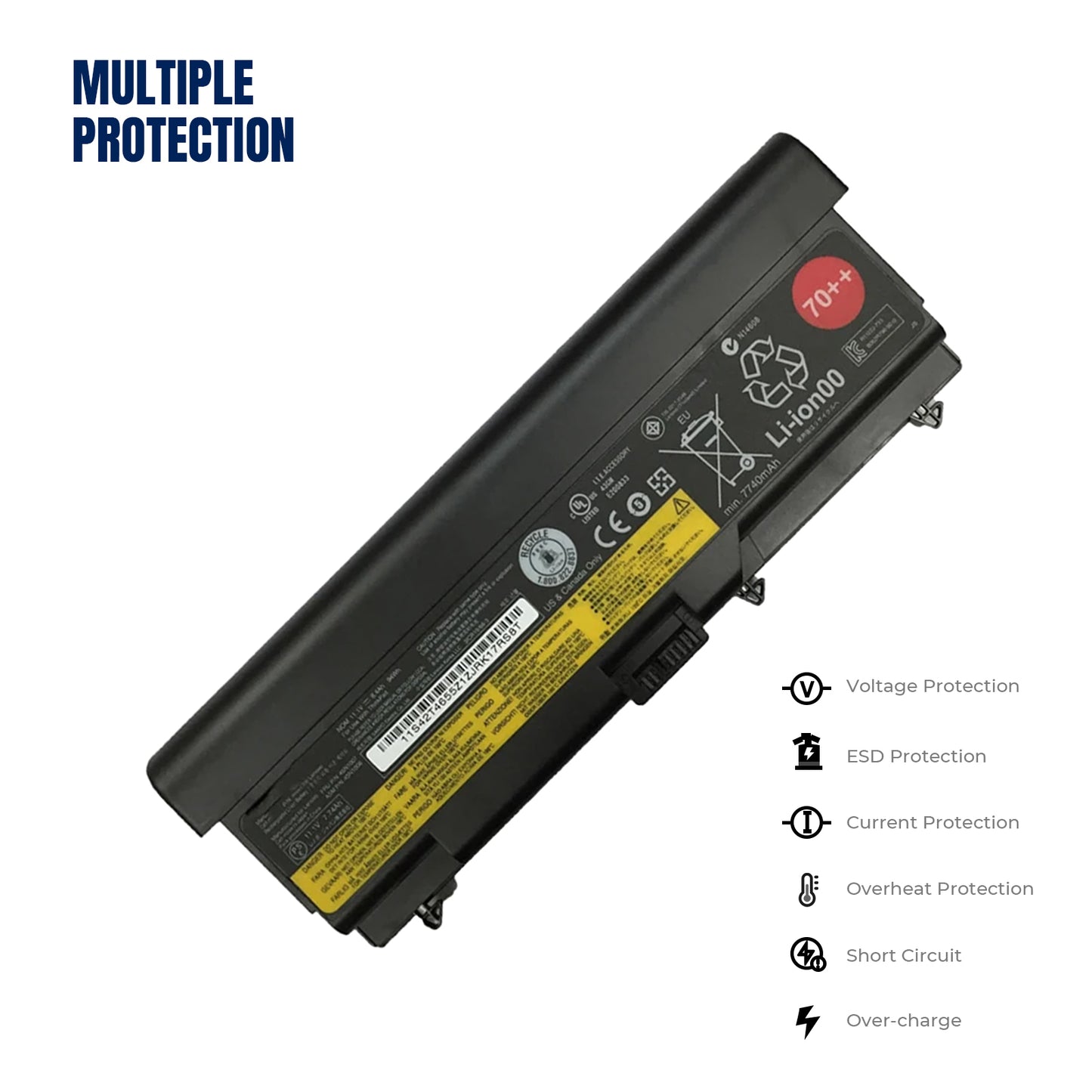 KELESY 70++ 0A36303 11.1V 94Wh Original Laptop Battery for Lenovo ThinkPad T430 T420 L410 L510 W530 45N1007