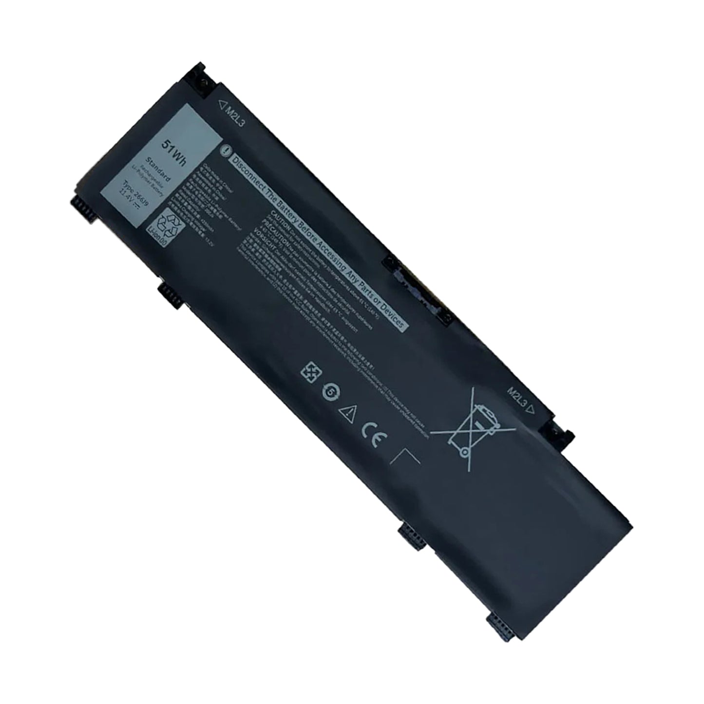 KELESY Original 266J9 Battery For Dell G3 15 3590 3500 G5 15 5500 5505 for Inspiron 14 5490 266J9 11.4V 51WH/4255mAh