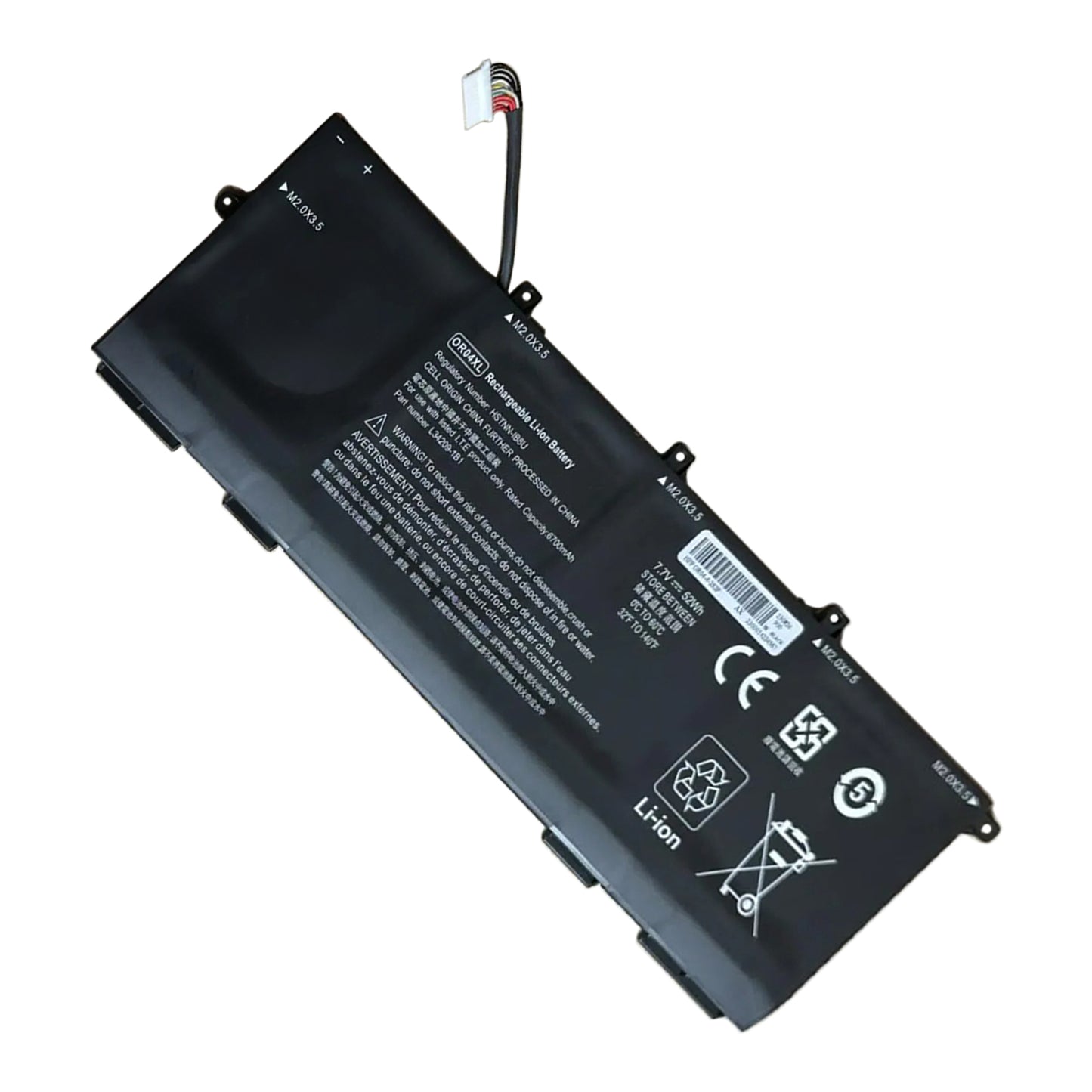 Аккумулятор KELESY OR04XL для ноутбука HP ZHAN X13 G2 X360 830 G6 HSTNN-IB8U HSTNN-DB9C L34449-005 L34209-1B1 L34209-2B1
