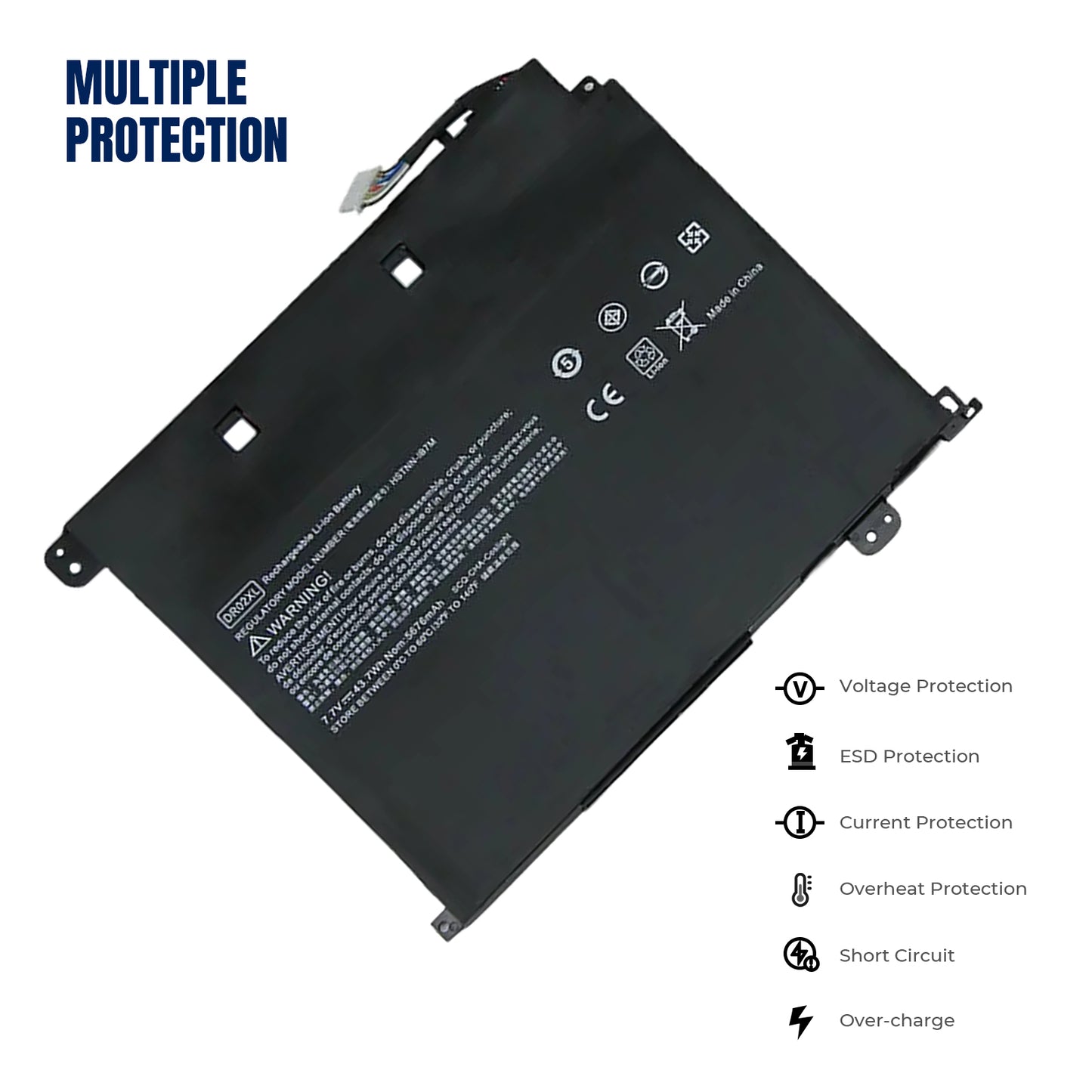 KELESY DR02XL Battery For HP Chromebook 11 G5 X9U05UT P0B77UT P0B78UT T9H49AV W3Z76AV V020WM V010WM V000NQ V002DX TPN-W123