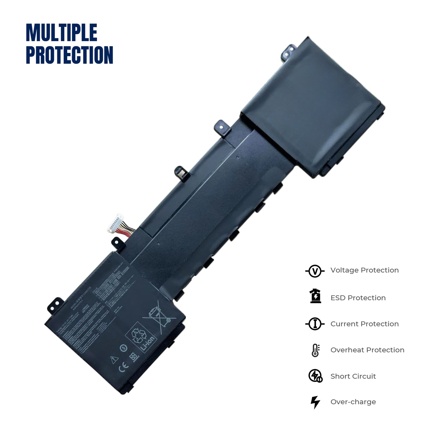 Аккумулятор KELESY C42N1728 для ноутбука ASUS Zenbook Pro 15 UX550GE UX550GEX UX550GD UX550GDX UX580G UX580GD UX580GDX UX580GE