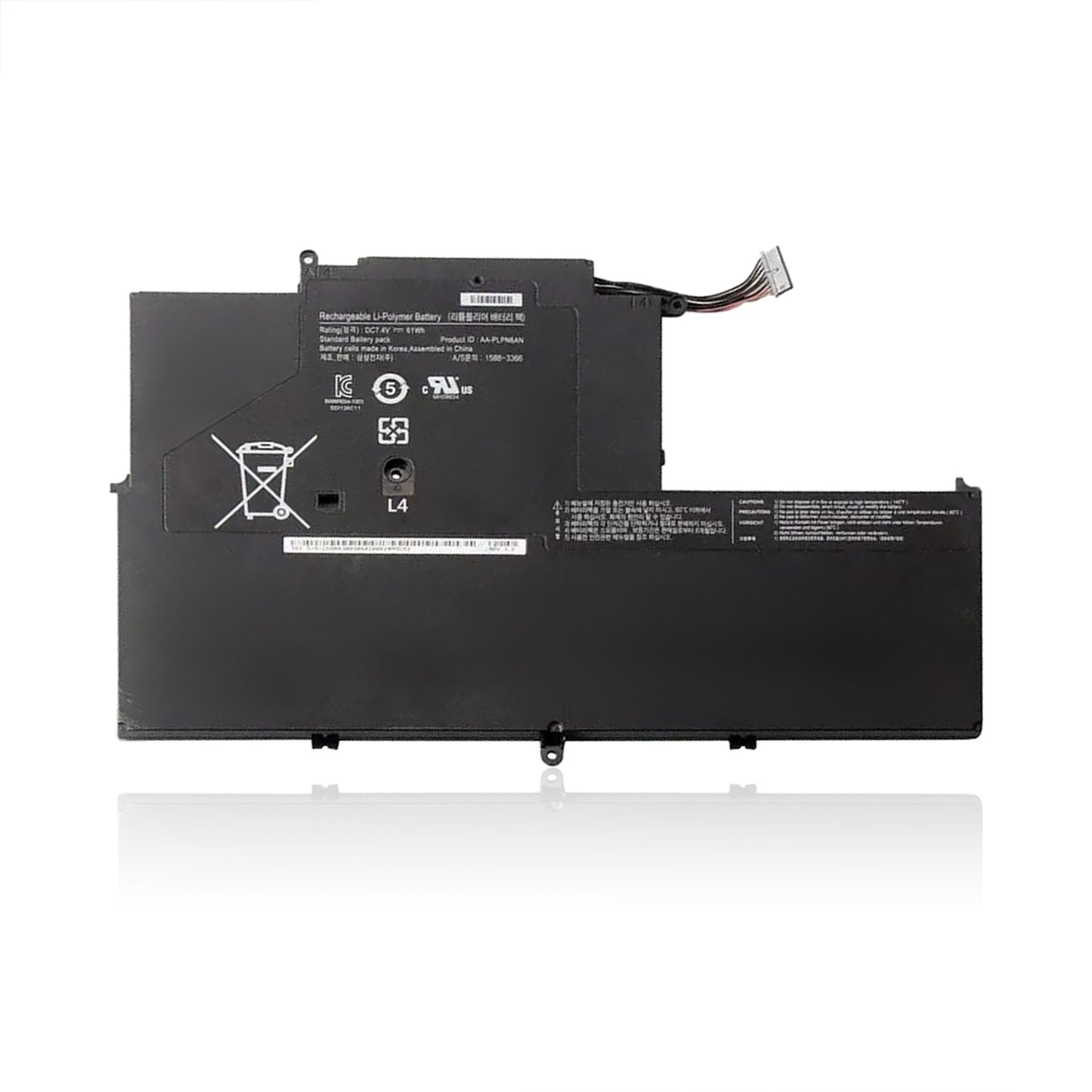 KELESY Batería de AA-PLPN6AN para ordenador portátil, accesorio para Samsung ChromeBook XE500 XE700 XE500C21 Series 5 535U3C