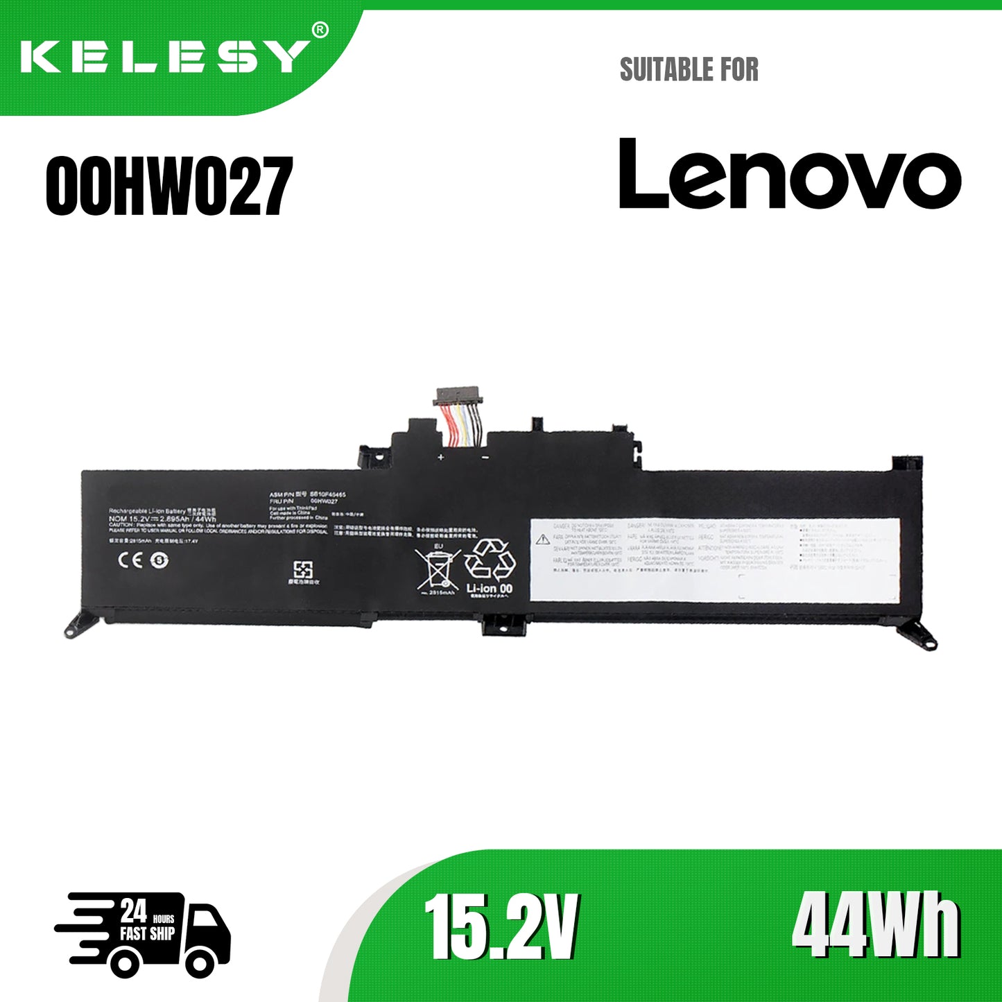 KELESY 00HW026 00HW027 Lenovo ThinkPad Yoga 260 370 X260 X380 серии SB10K97591 01AV432 01AV433 SB10K97589 K97590 44WH