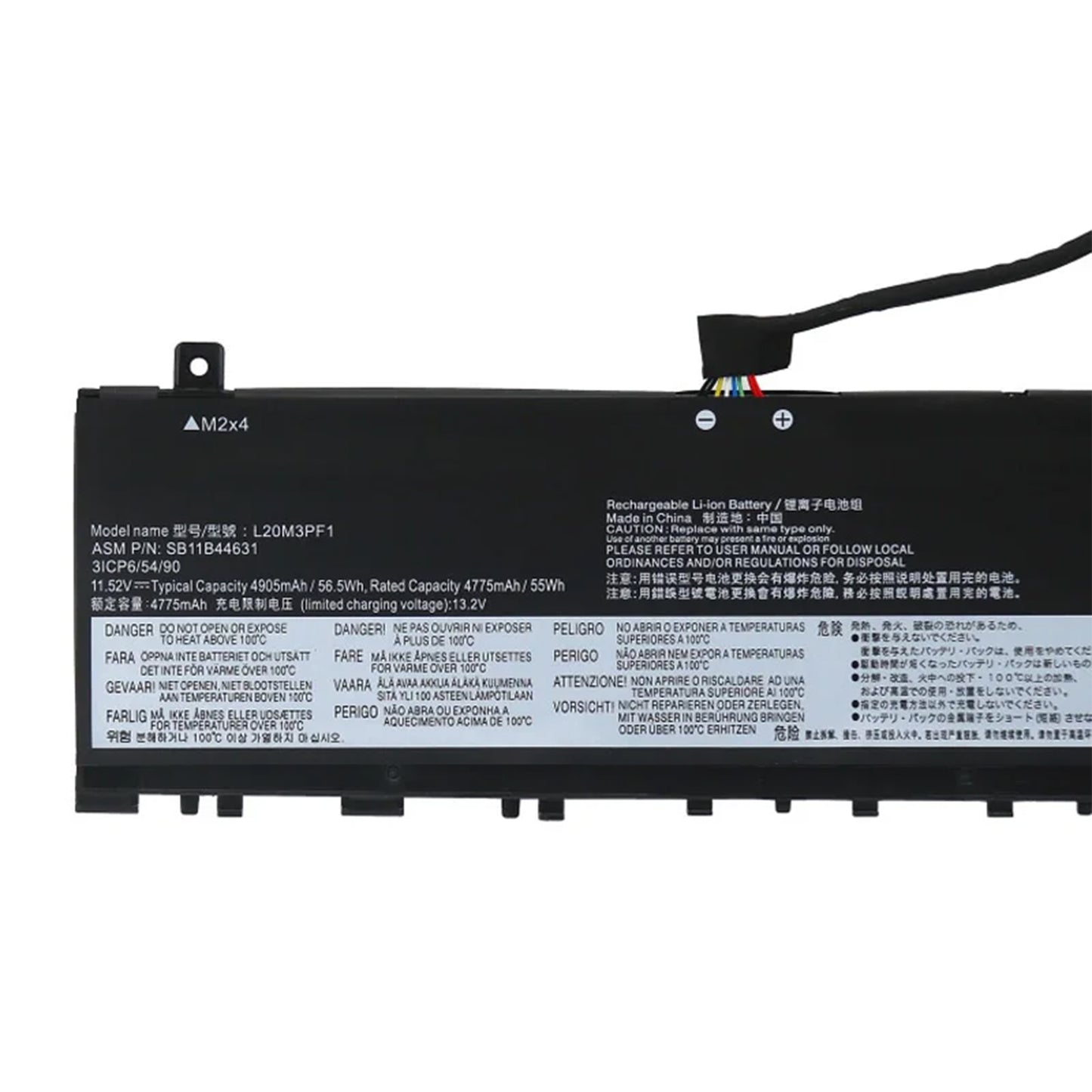 KELESY L20C3PF1 Laptop Battery For Lenovo Air14+ ACH/ITL 2021 L20M3PF1 L20L3PF1 L20D3PF0 11.52V 56.5Wh 4905mAh