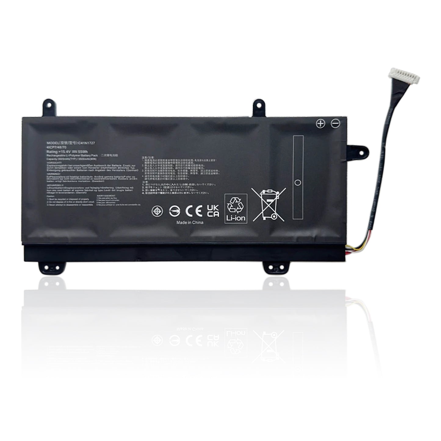 KELESY C41N1727 55WH Laptop Battery For ASUS ROG Zephyrus GM501 GM501G GM501GM GM501GS GU501 GU501GM Series Fast Delivery