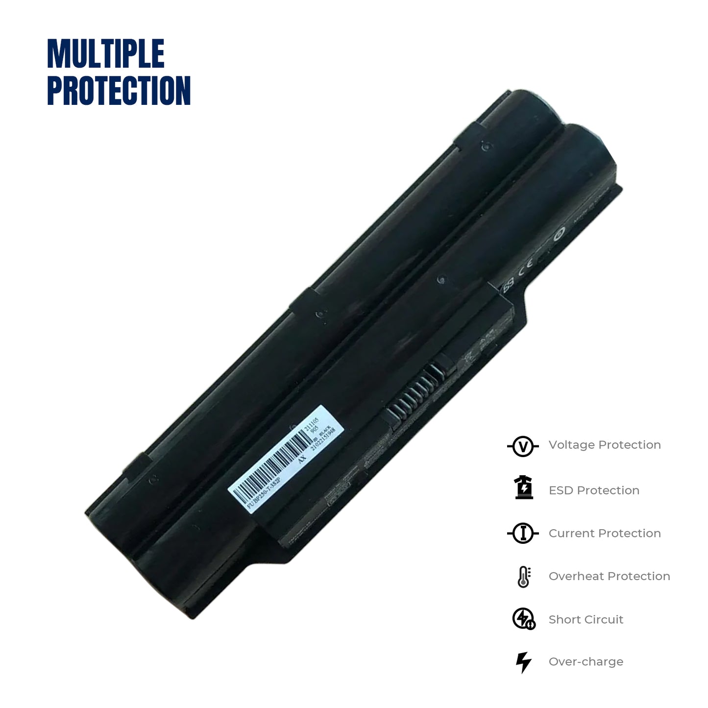 KELESY 6 celdas FMVNBP194 FPCBP250 batería del ordenador portátil para Fujitsu LifeBook A530 A531 AH42/E AH530 AH530/3A AH531