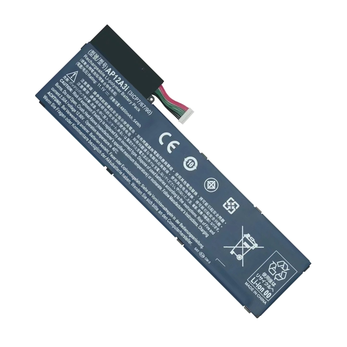 Аккумулятор KELESY Ap12a3i для ноутбука Acer Aspire Timeline M3 Series Ultra U M3-581tg M5-481tg M3-481tg Kt.00303.002 Bt.00304.011